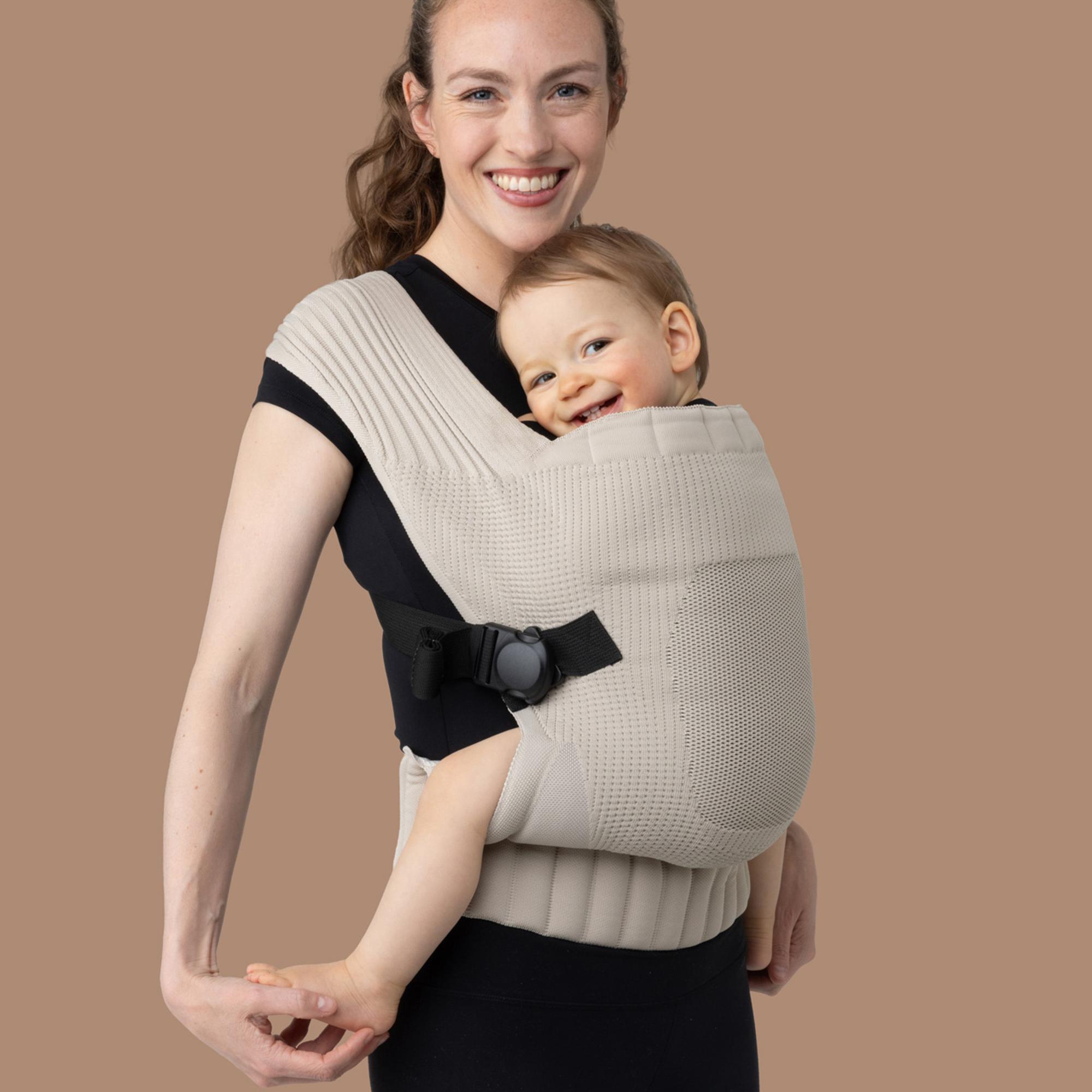 Mochila portabebés Flybaby Toddler, 2 posiciones - Beige Sierra Beige Sierra-6