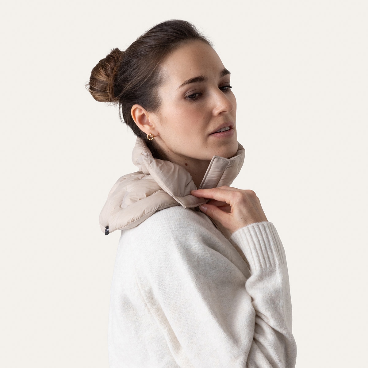 Cuello térmico Flybaby - Beige Sierra Beige Sierra-7