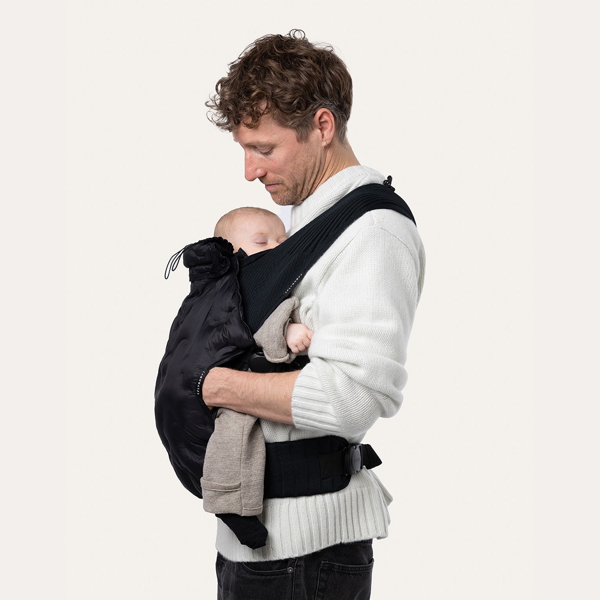 Cobertor de porteo Flybaby invierno - Negro Negro-7