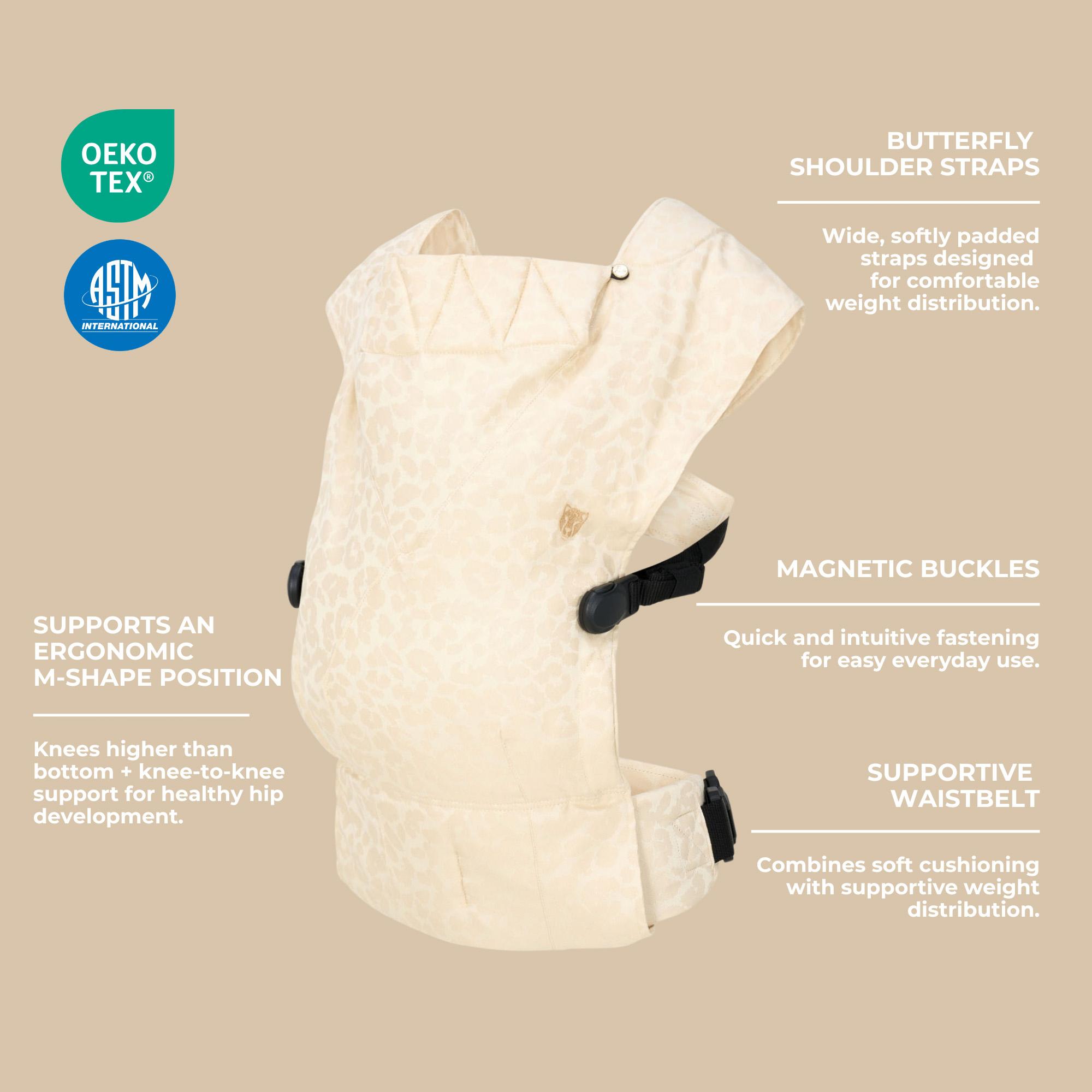 Imagen 3 de Mochila portabebé Wildride Firstride Bowie - Beige Sierra Beige Sierra