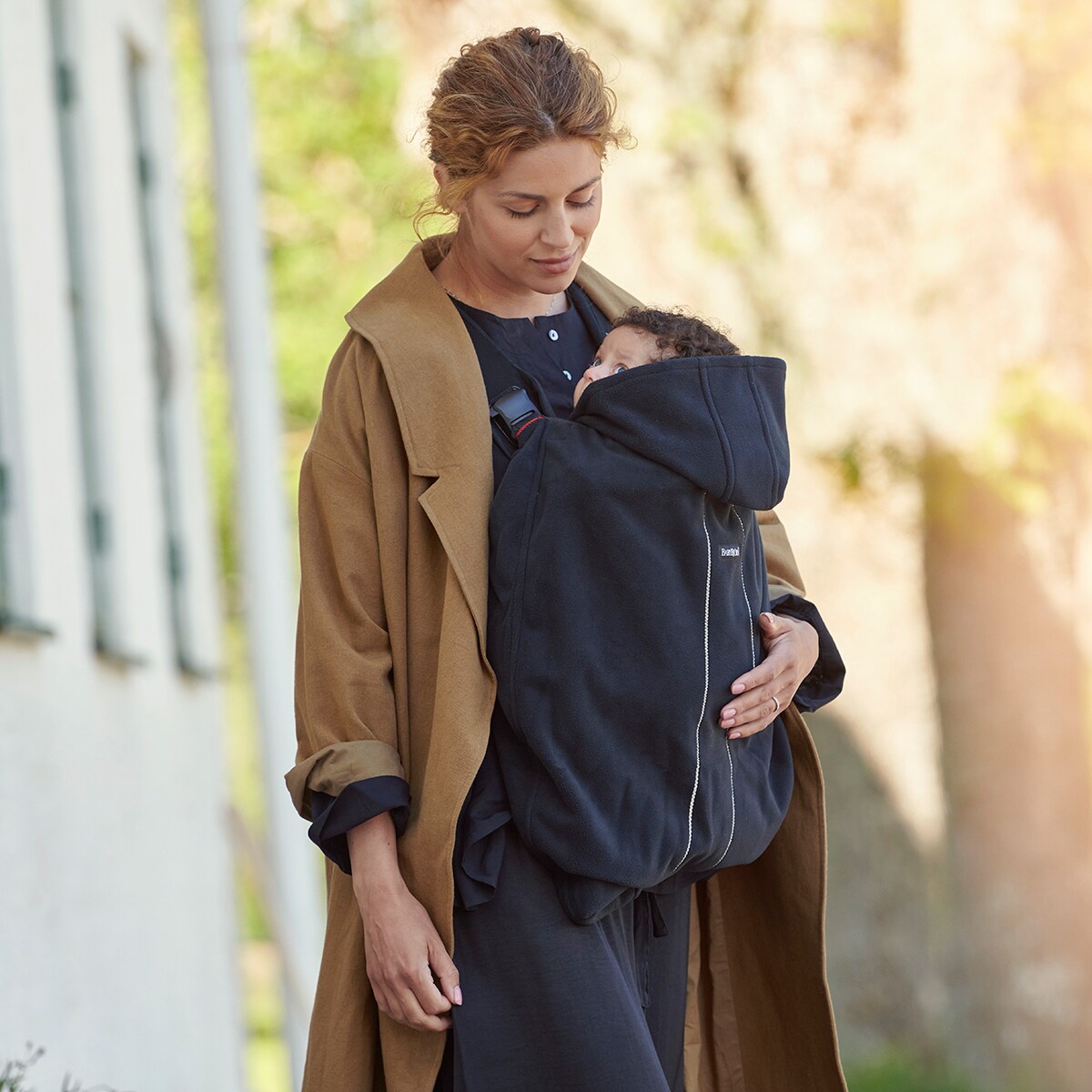 Capa de Inverno para Marsúpio - Preto Preto-9