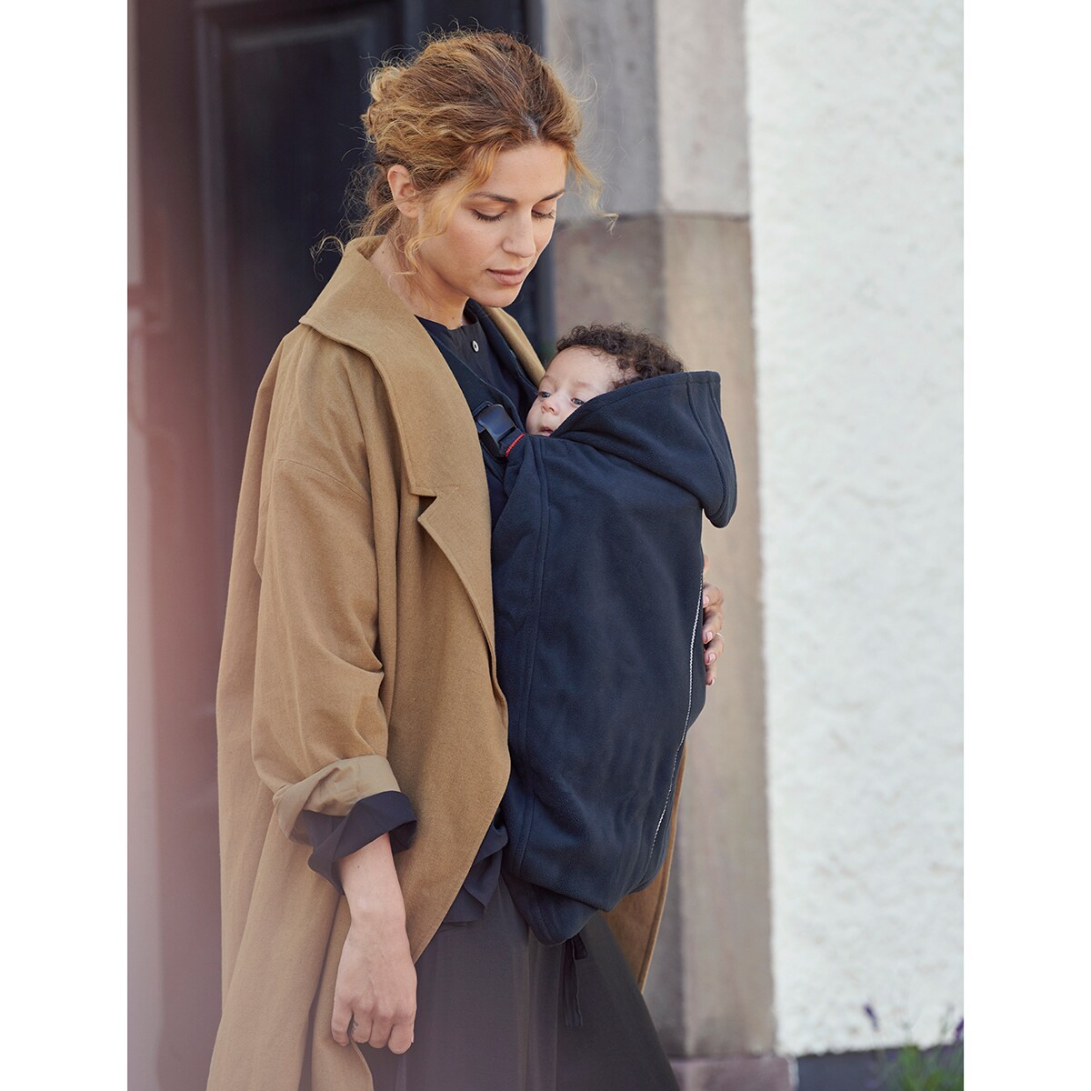 Capa de Inverno para Marsúpio - Preto Preto-10