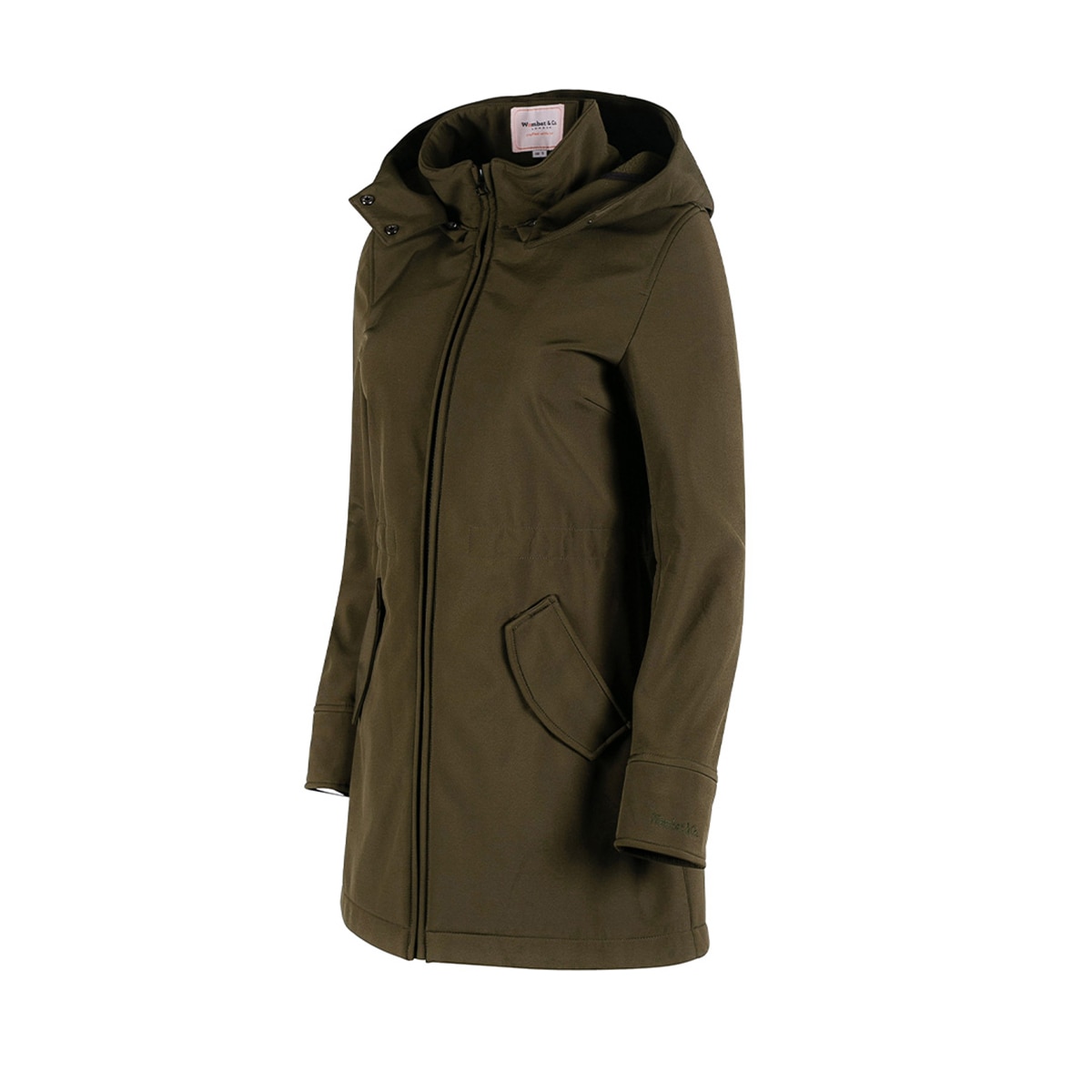 Abrigo de porteo y embarazo Wombat & co london wombat shell - Verde militar Verde militar-4