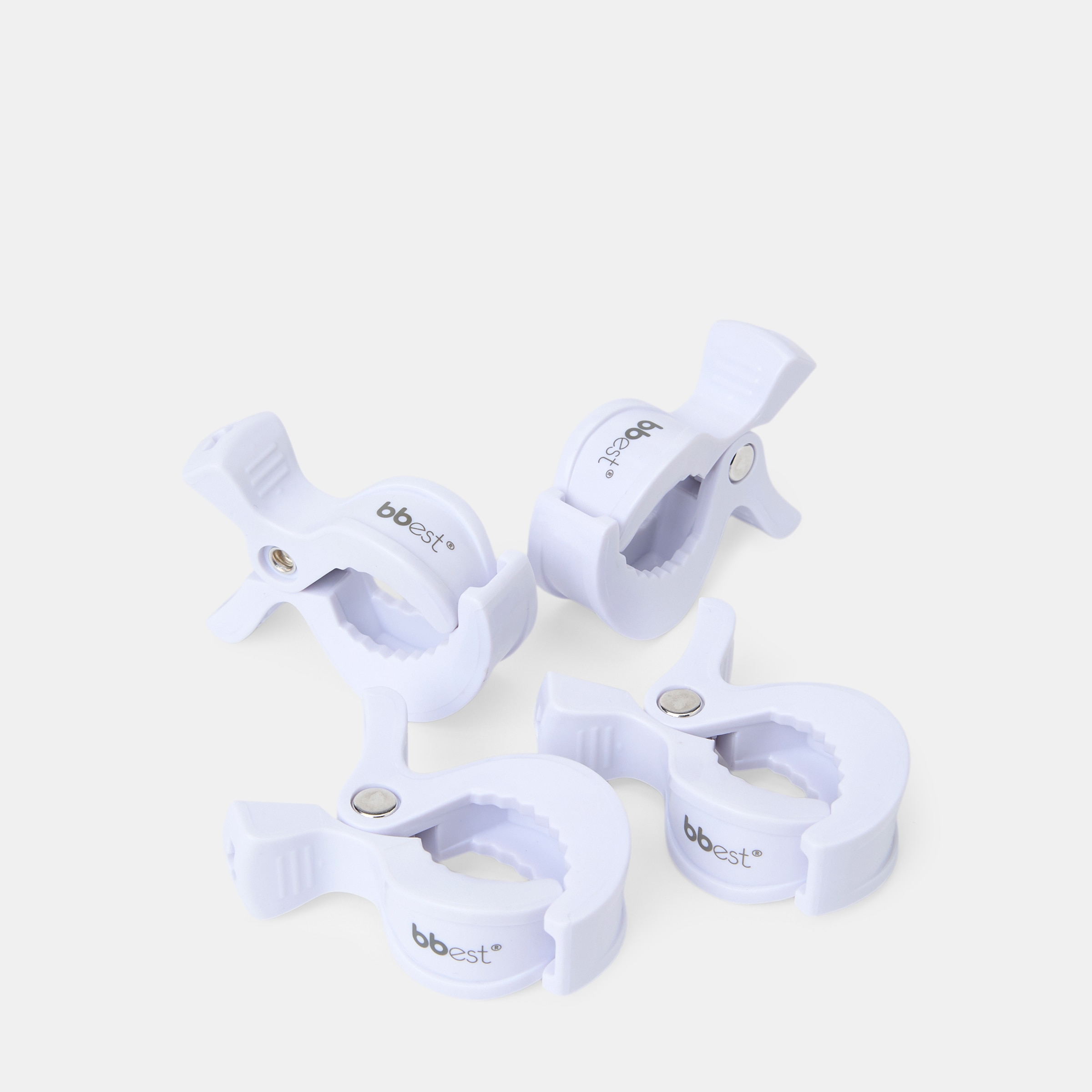 Imagem 0 de Conjunto de 4 molas para capota de carrinho de passeio branco