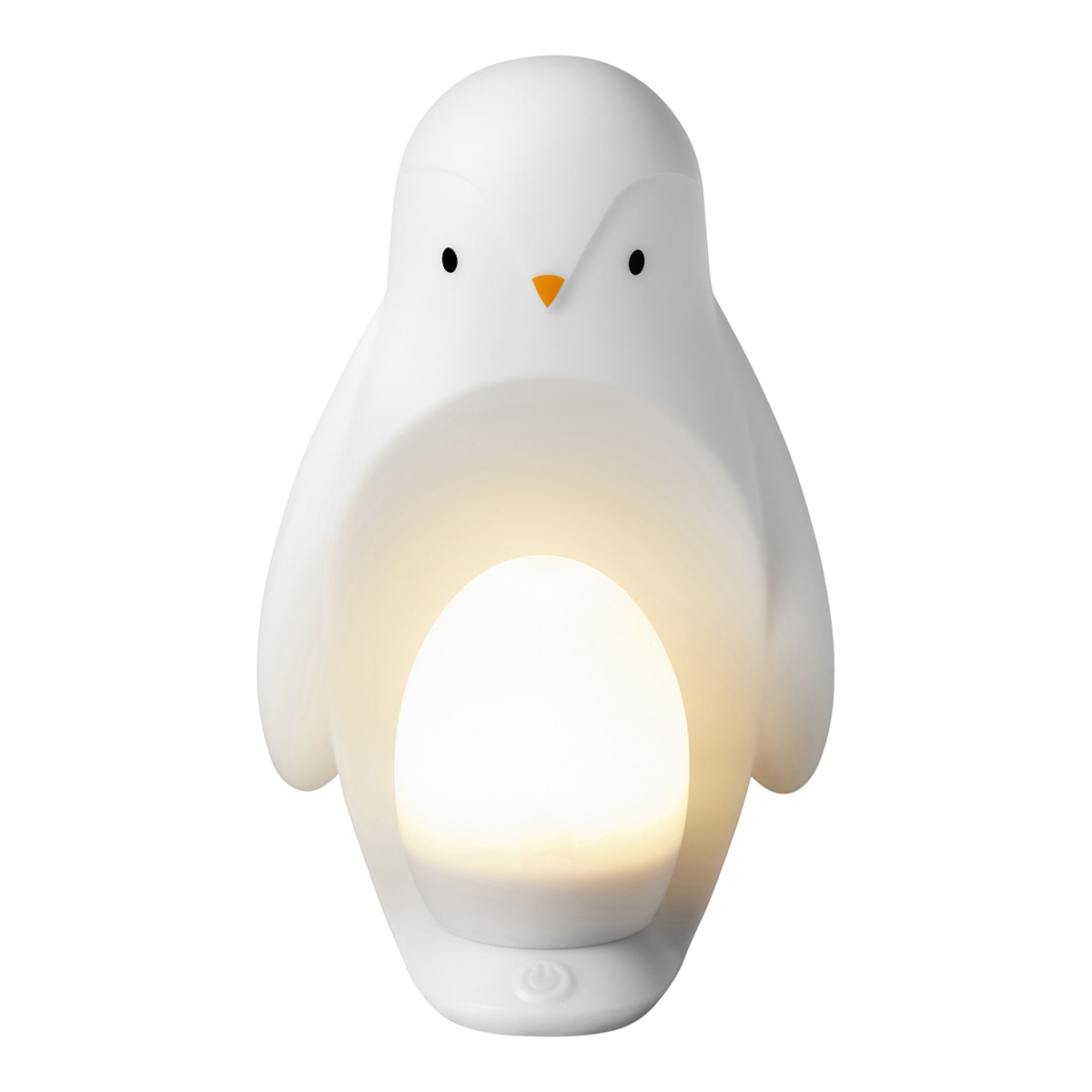 Luz Quitamiedos Tommee Tippee Pingüino Grobite luz nocturna 2 en 1 de silicona - Blanco Blanco-4