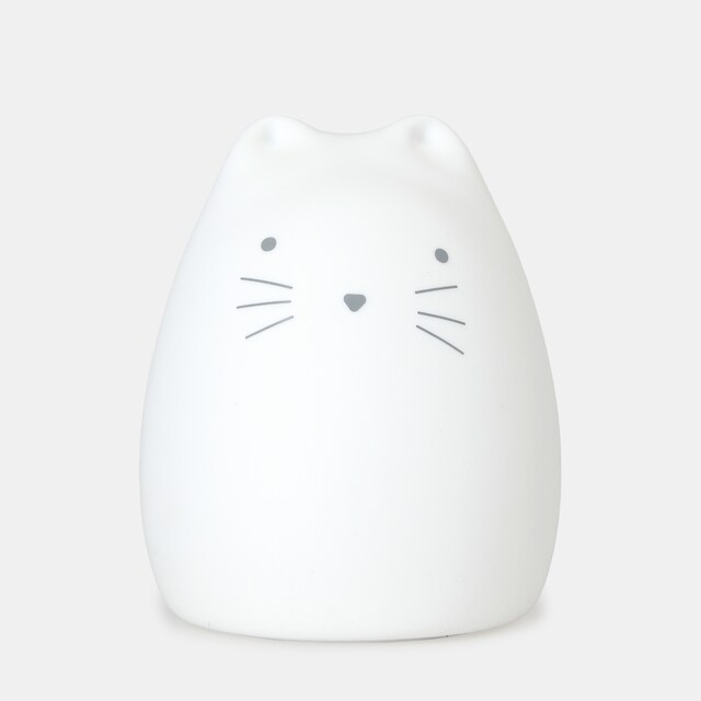 Luz Quitamiedos Cotton Juice Baby Home Gatito blanco