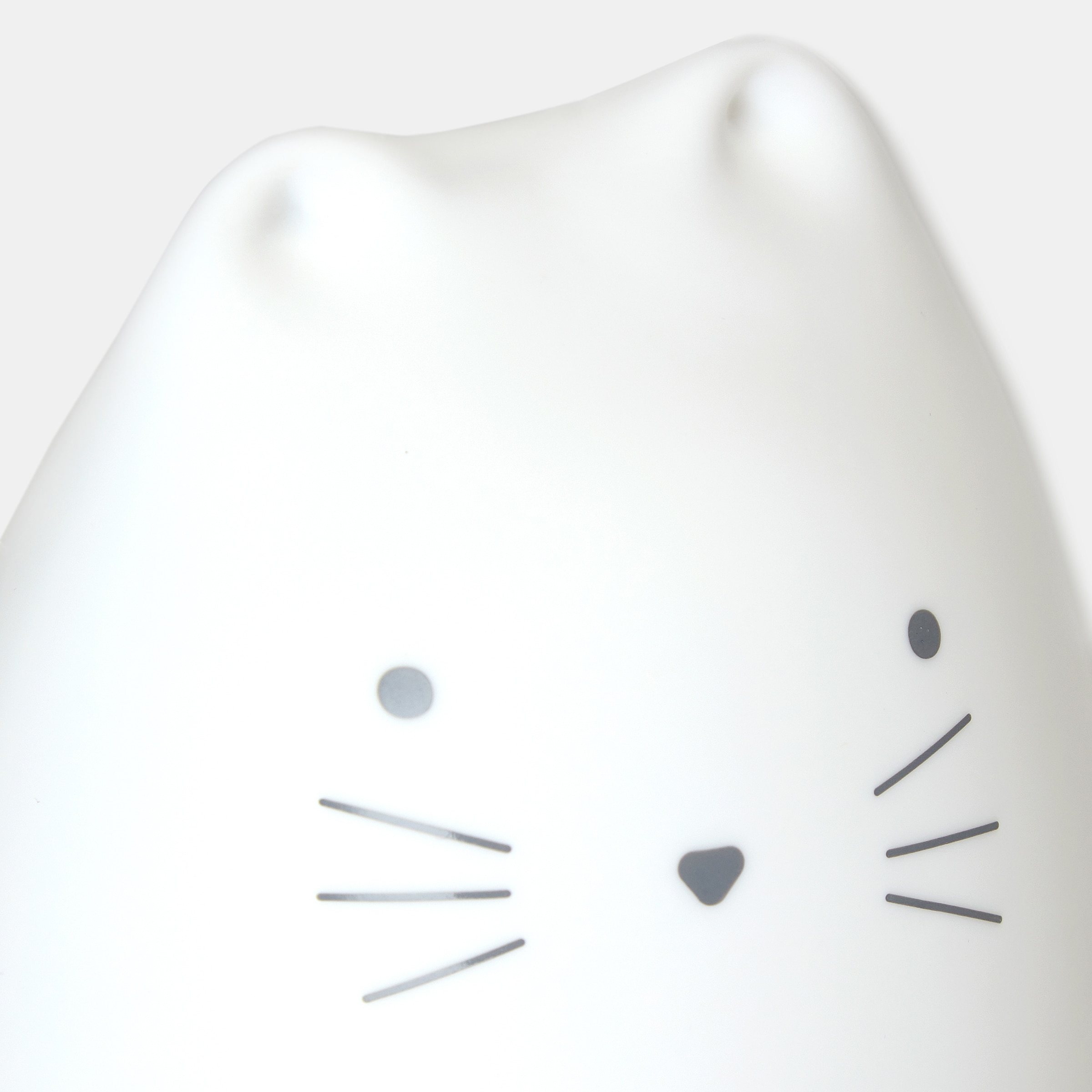 Luz de presença Gatinho branco Branco-3