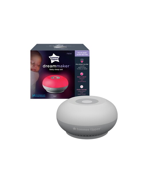 Duermebebés Dreammaker, Quitamiedos, Ruido Rosa con Sensor de Llantos