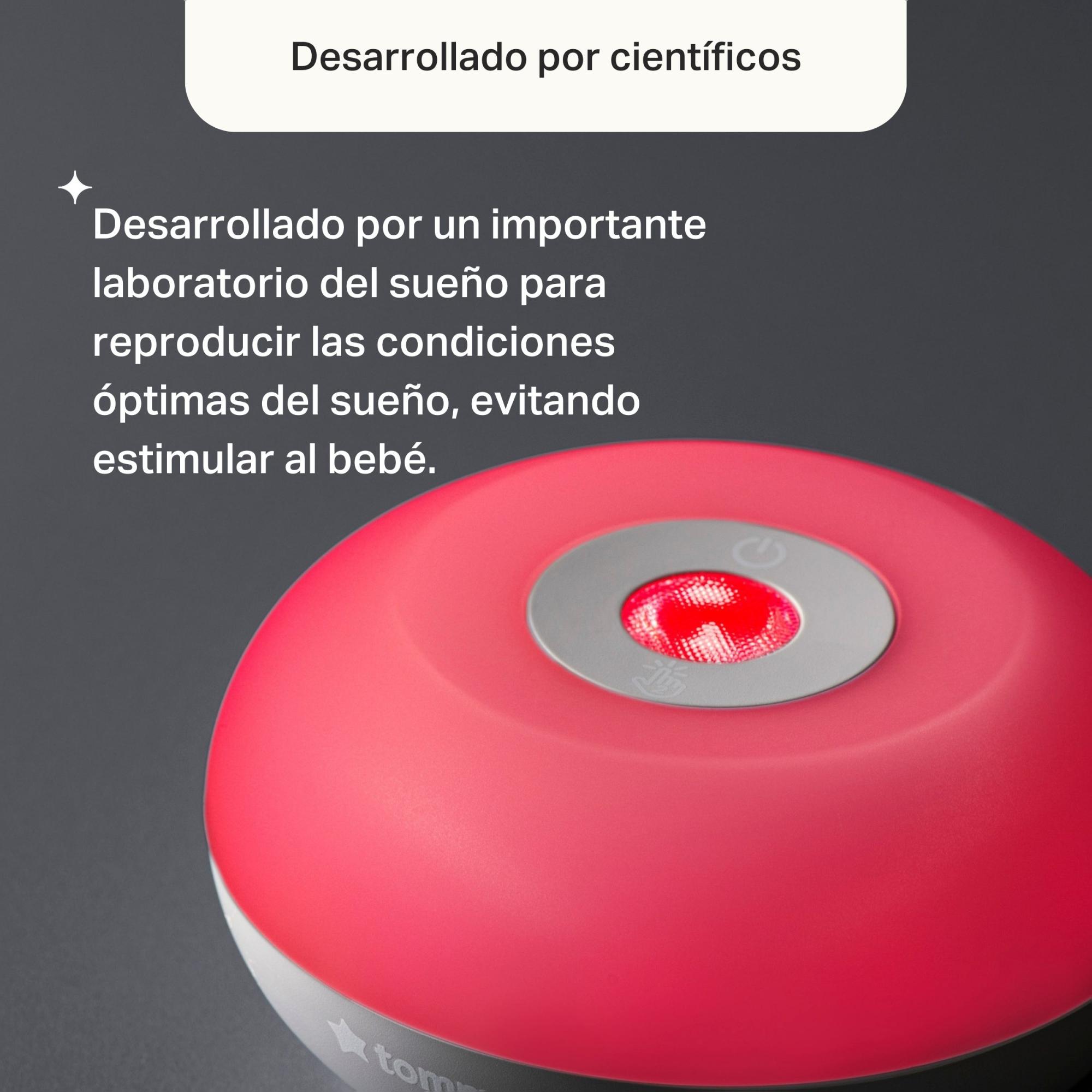 Duermebebés Dreammaker, Quitamiedos, Ruido Rosa con Sensor de Llantos - Blanco Blanco-7