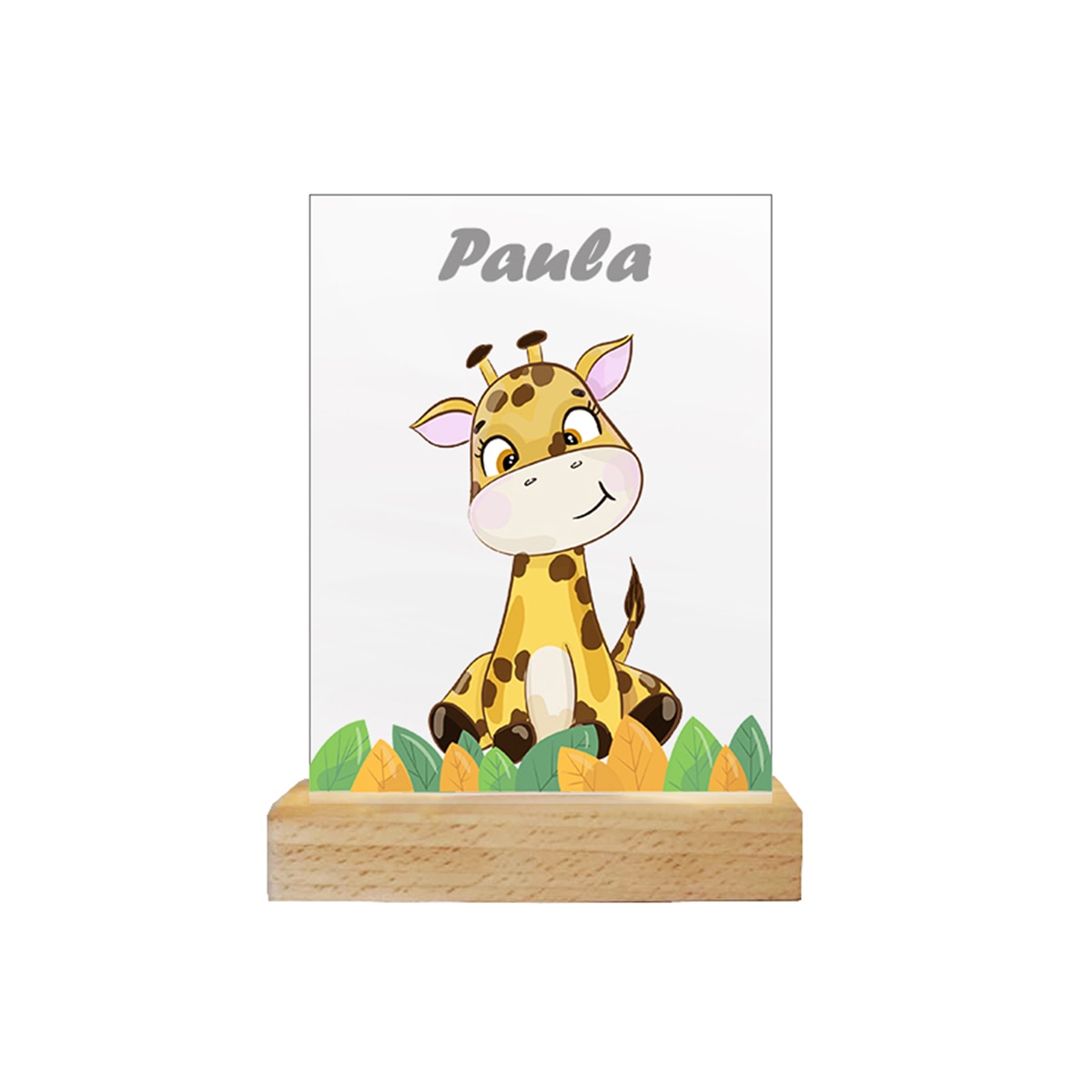 Lámpara quitamiedos Transparent Gift® LED personalizable Multicolor Multicolor-1