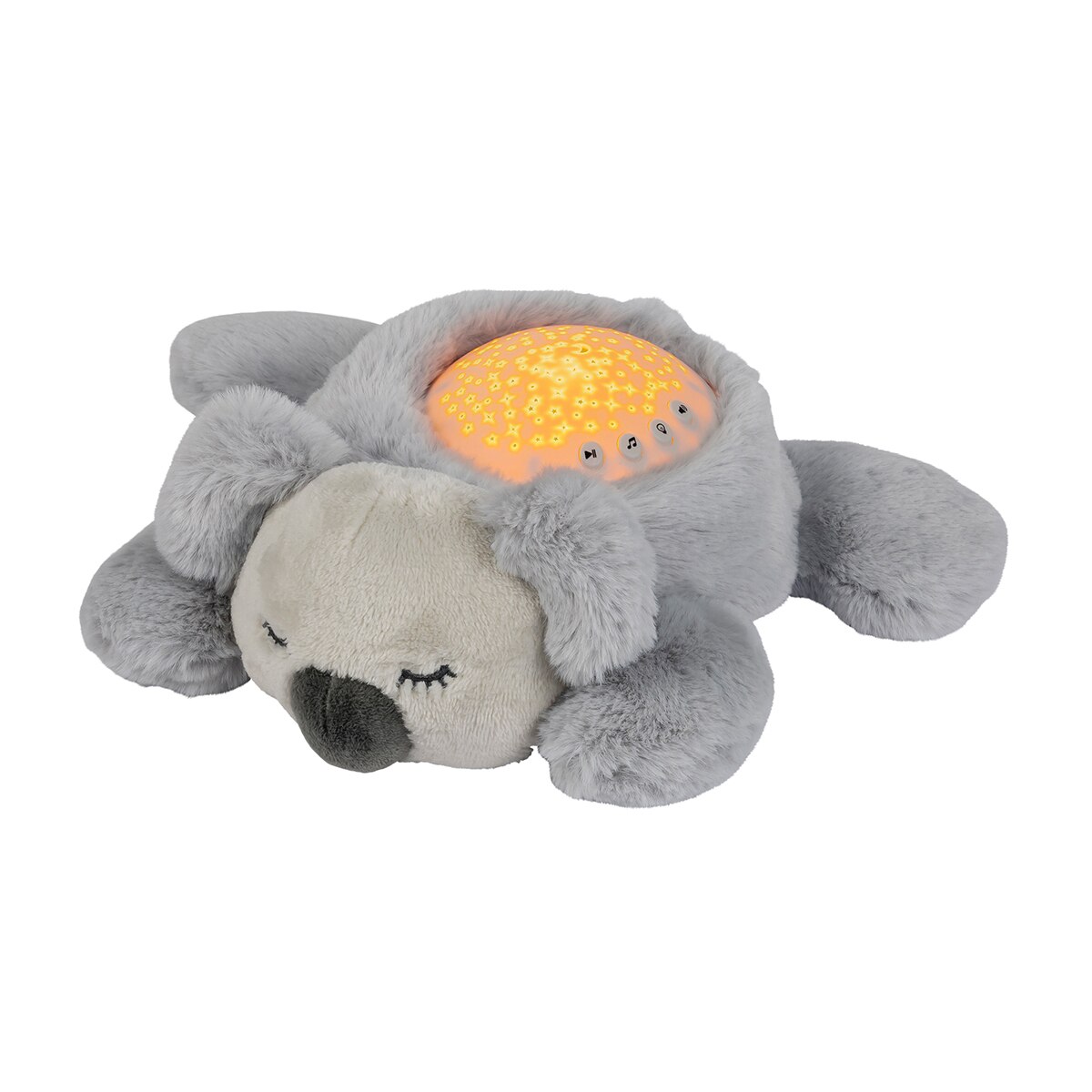 Luz quitamiedos/proyector Nattou Koala lavable y con batería recargable - Gris claro Gris claro-2