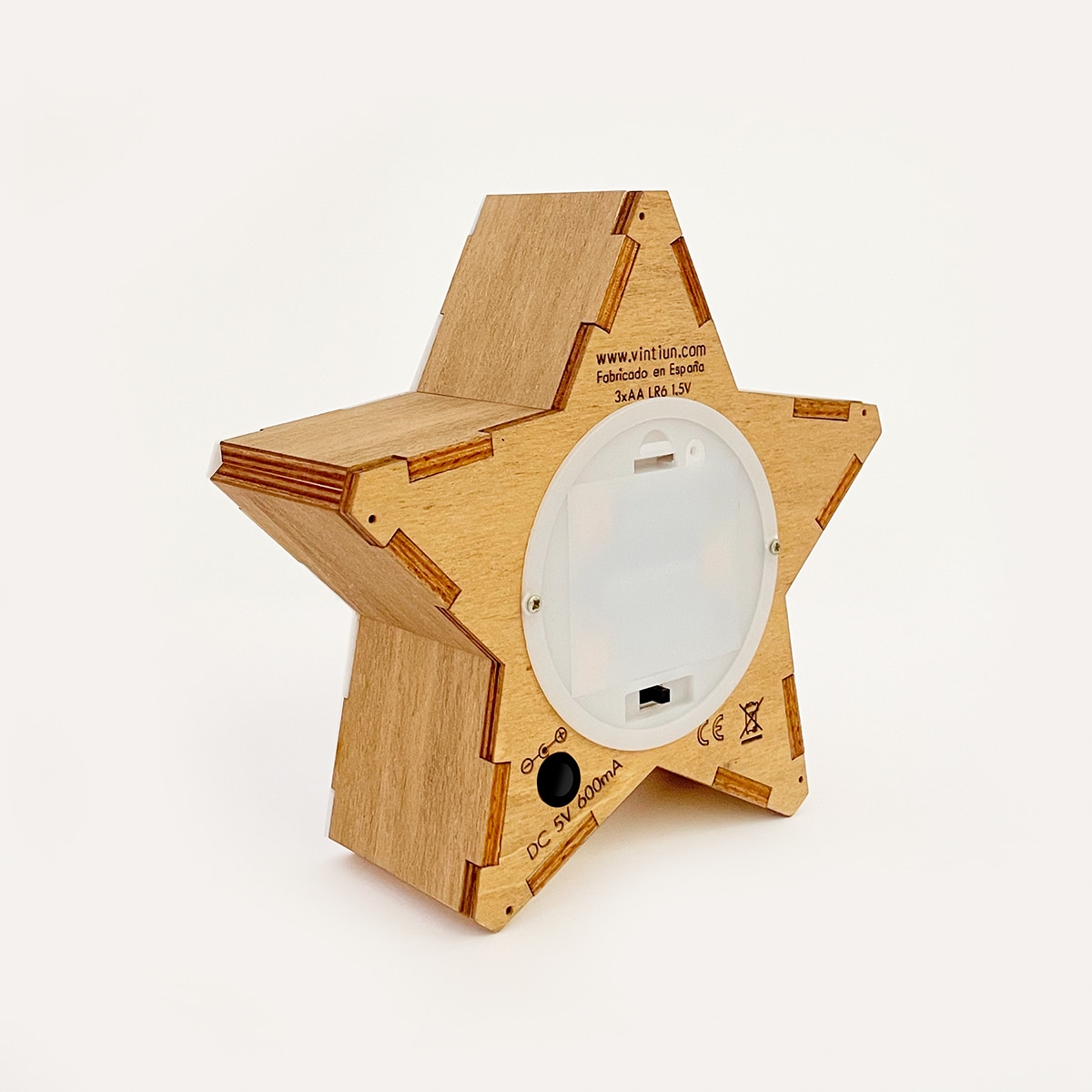 Luz quitamiedos Vintiun personalizable estrella - Natural Natural-3