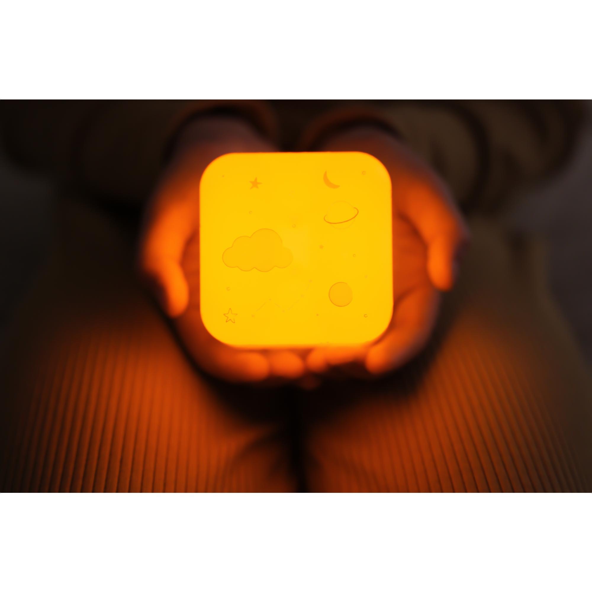 Luz quitamiedos portatil Cloud B Cube B Space recargable - Natural Natural-8