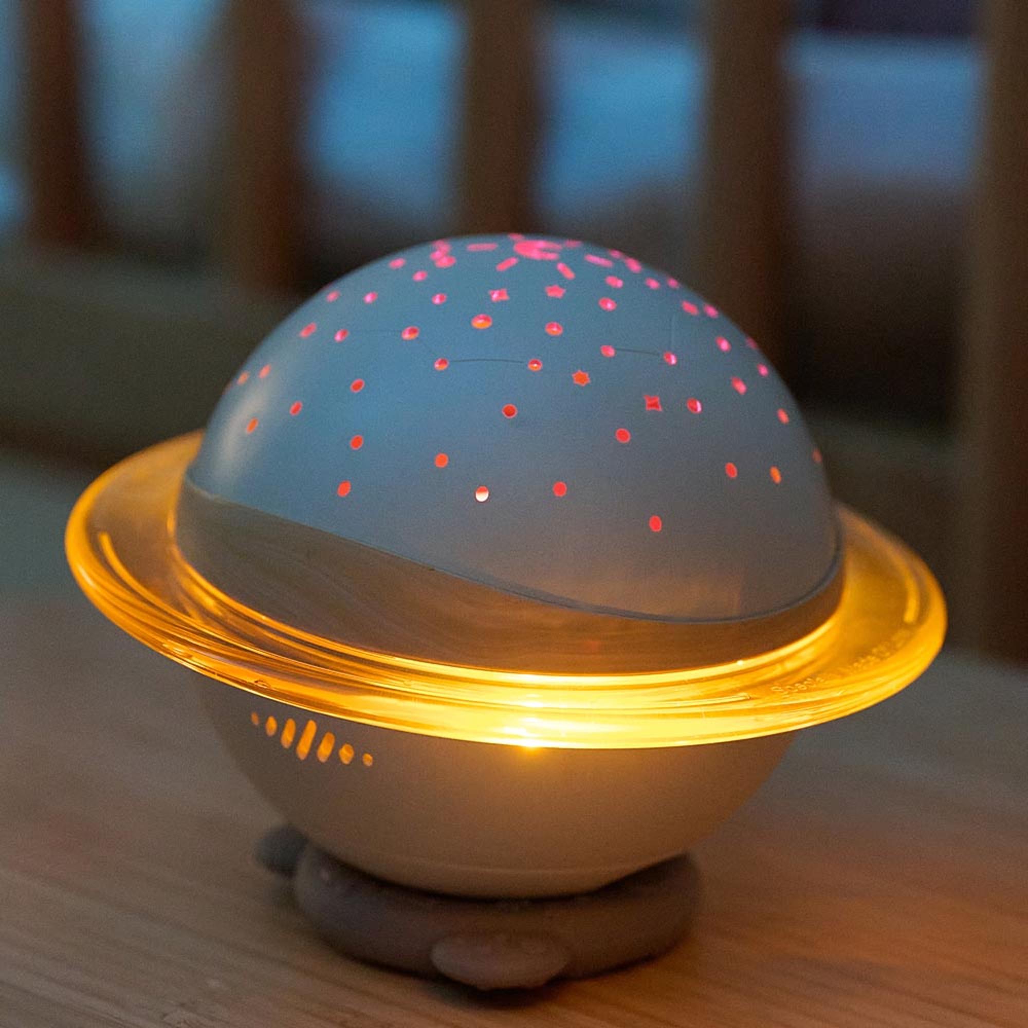 Luz de Presença com Projetor, Ruído Branco e Sons Relaxantes Stellar Dreams Bege-3