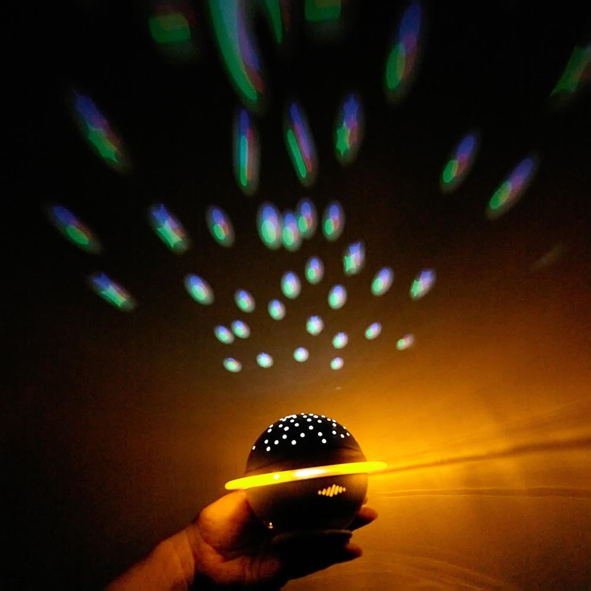 Luz de Presença com Projetor, Ruído Branco e Sons Relaxantes Stellar Dreams Bege-5