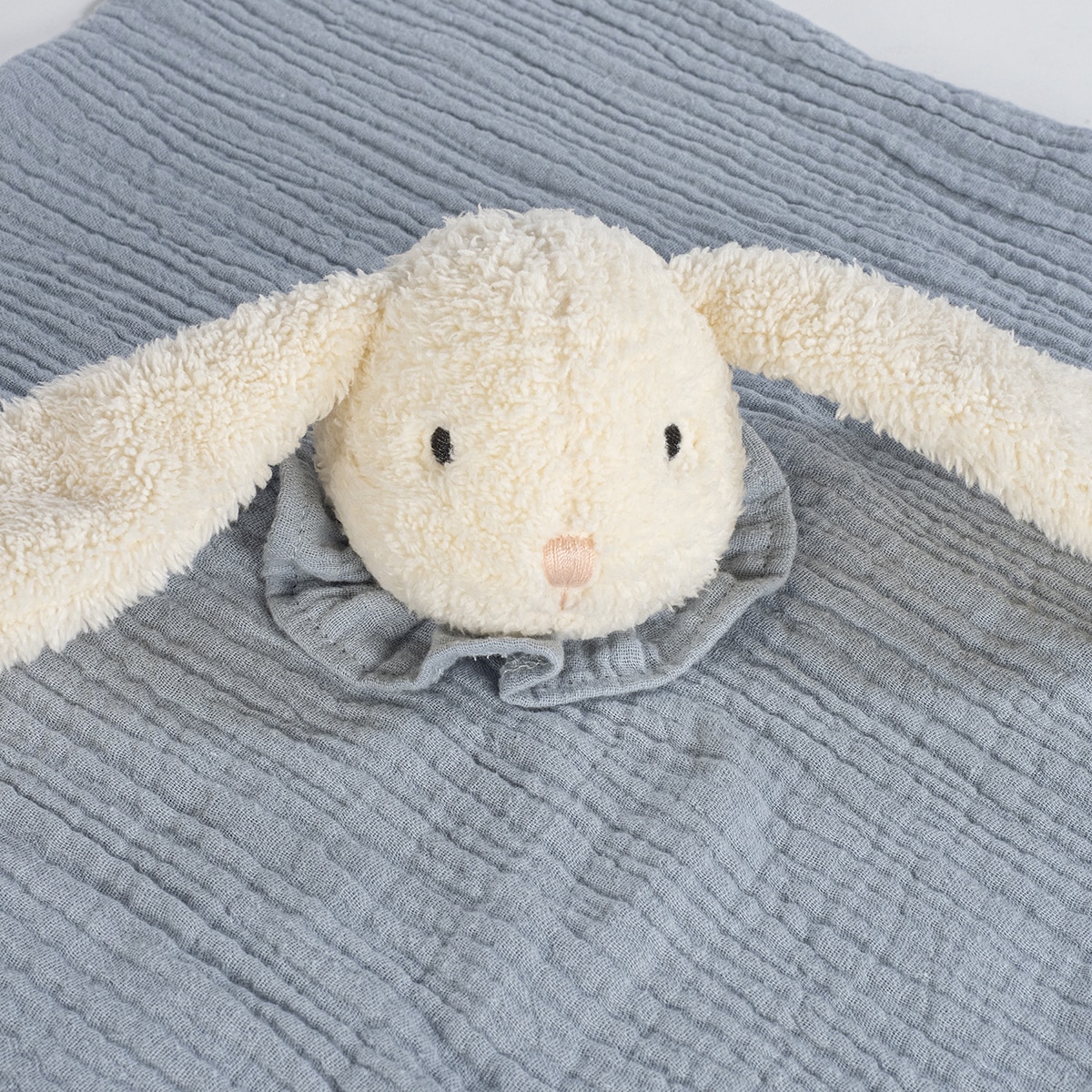 Dou Dou de Coelho Soft Bunny Azul-acinzentado-2