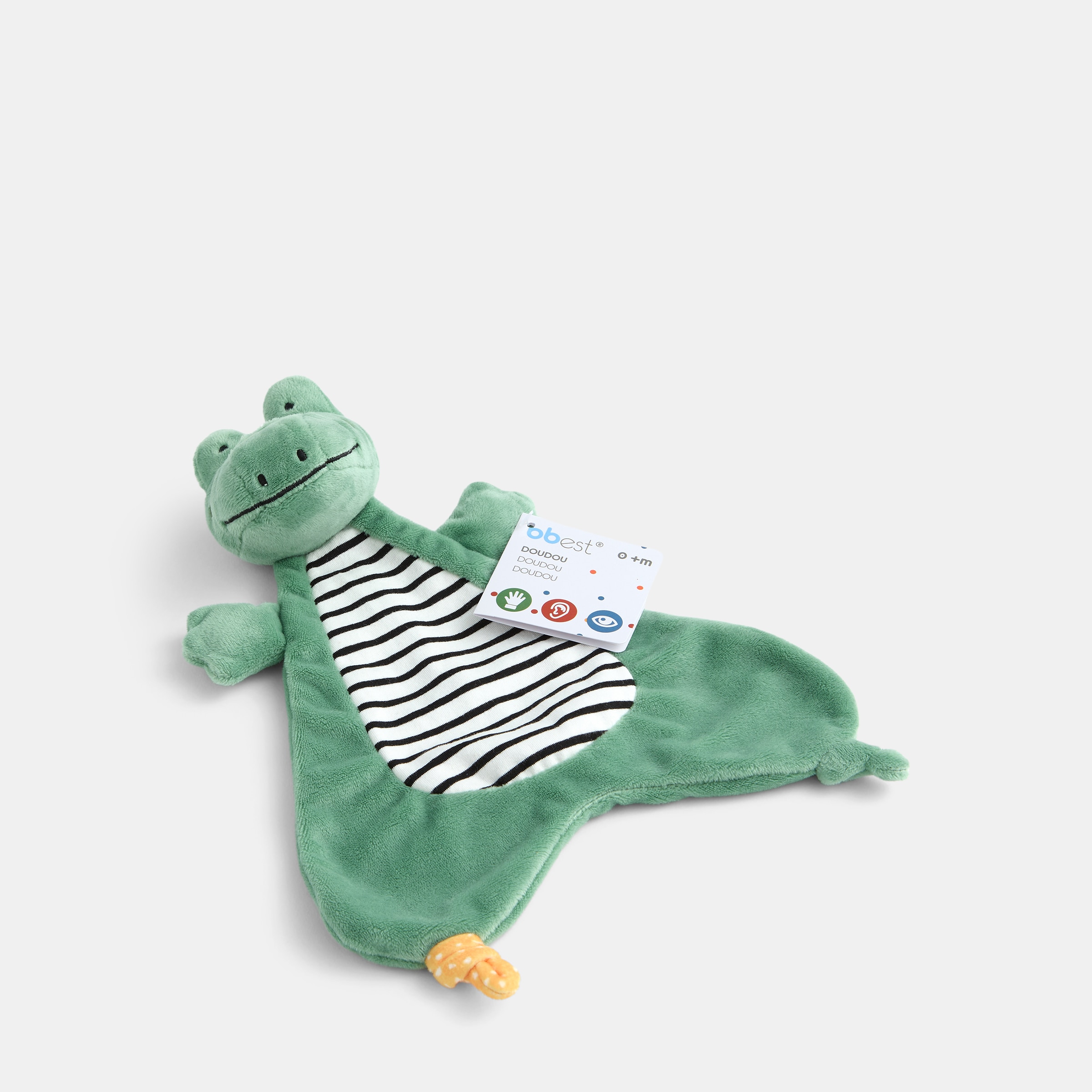 Doudou Crocodilo Jungle Verde-4