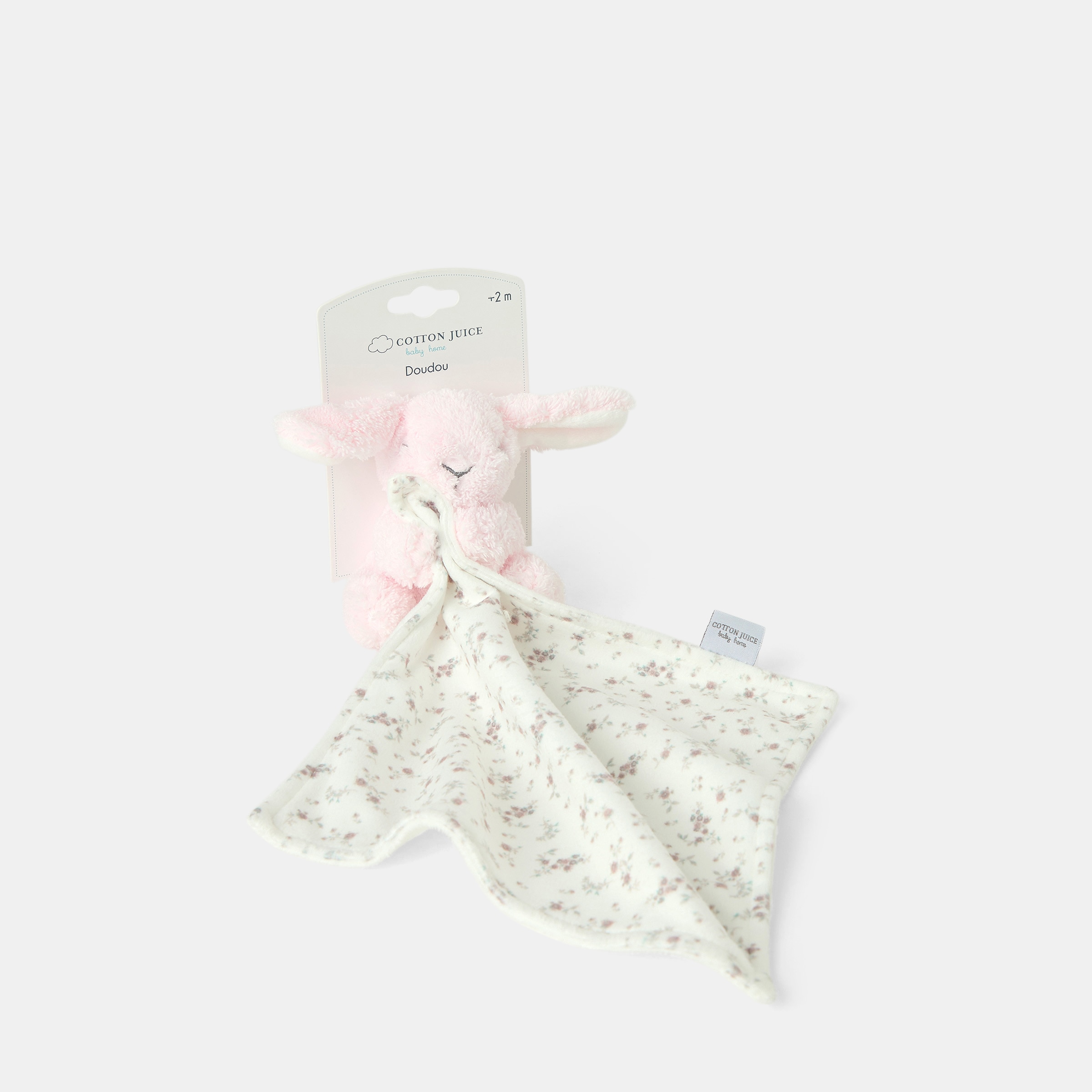 Doudou Cotton Juice Baby Home Conejo Rosa-4