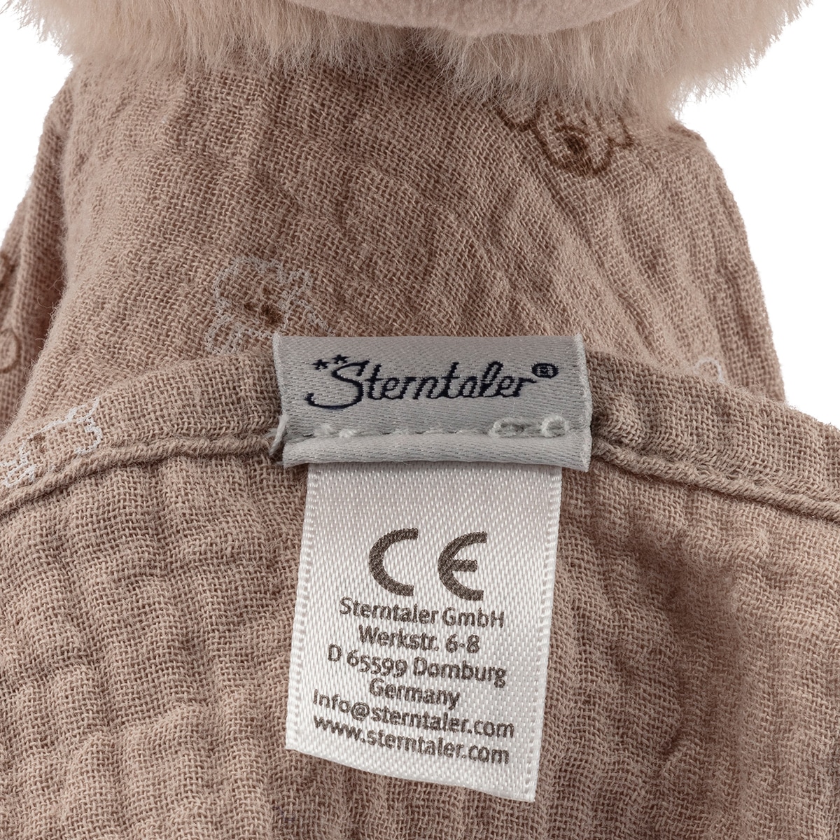Dou Dou Sterntaler de muselina 33cm colección Lucky Marrón claro-5