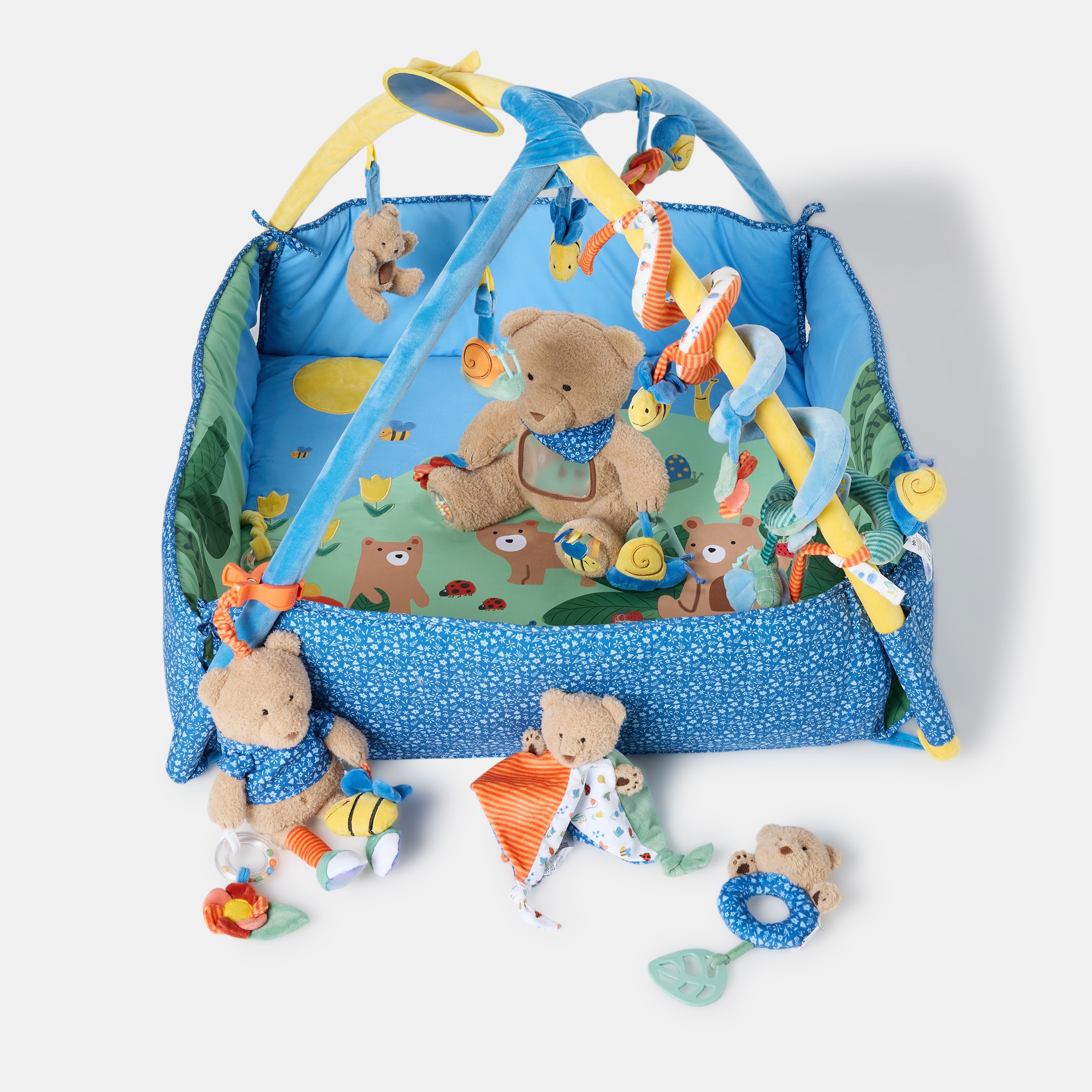 Doudou Bbest - coleção Urso Joga Multicolor-4