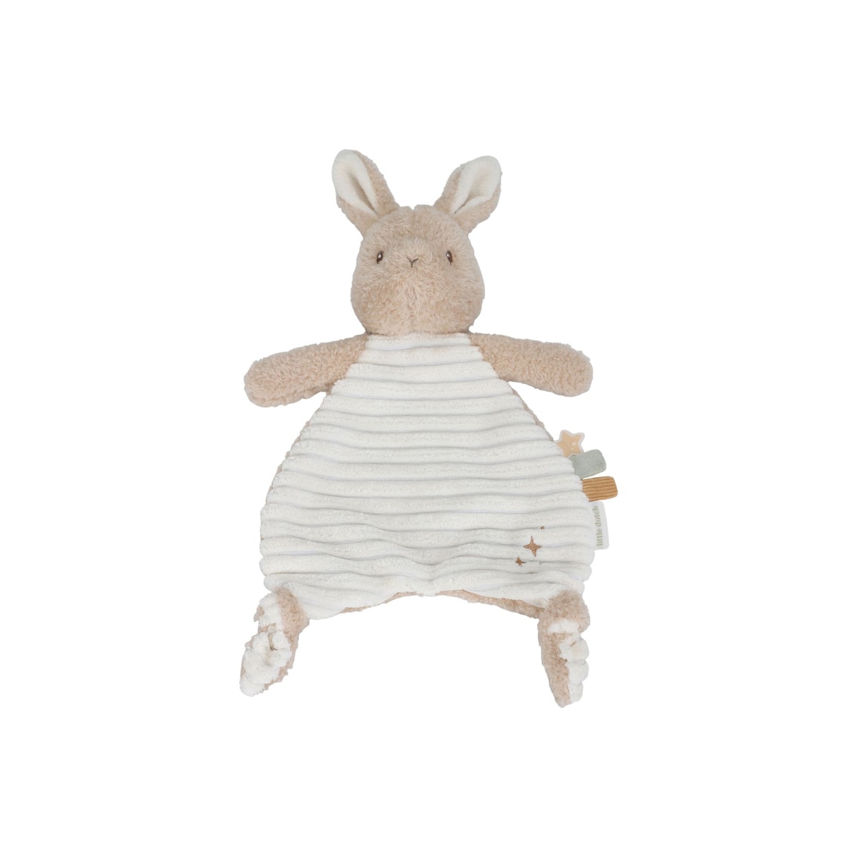 Imagem 0 de Doudou coelhinho Little Dutch com texturas coleção Newborn Naturals