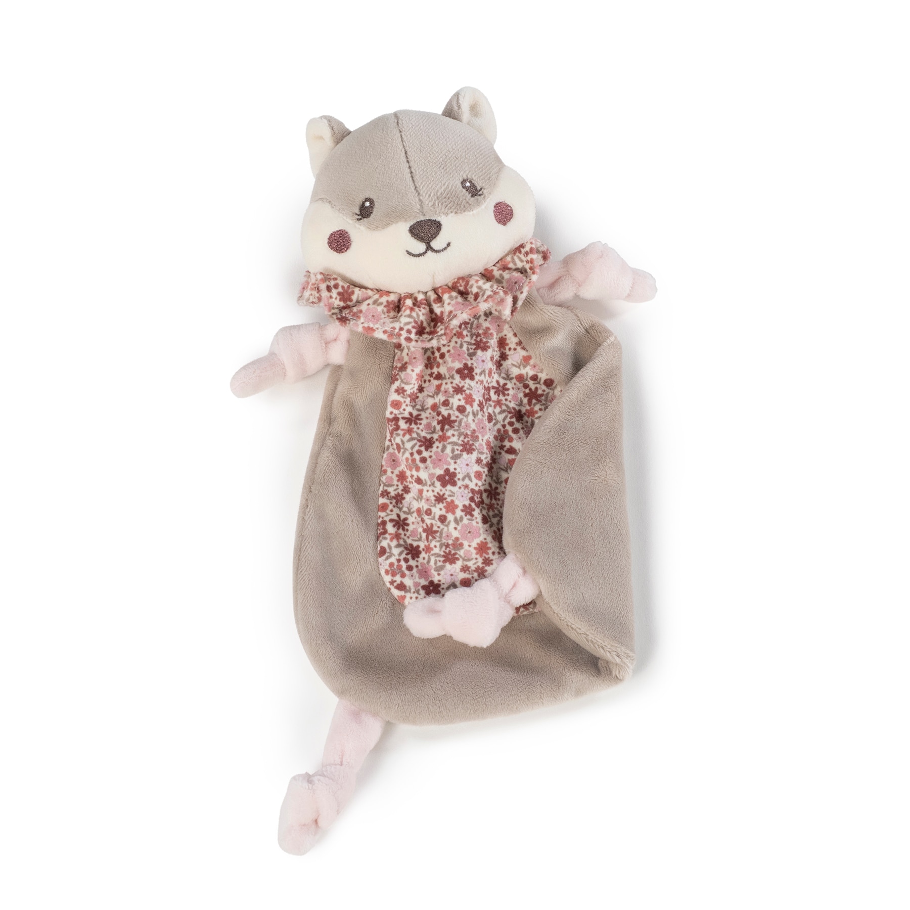 Doudou ardilla Pasito a Pasito 21cm colección Cherry Rojo Granate-2