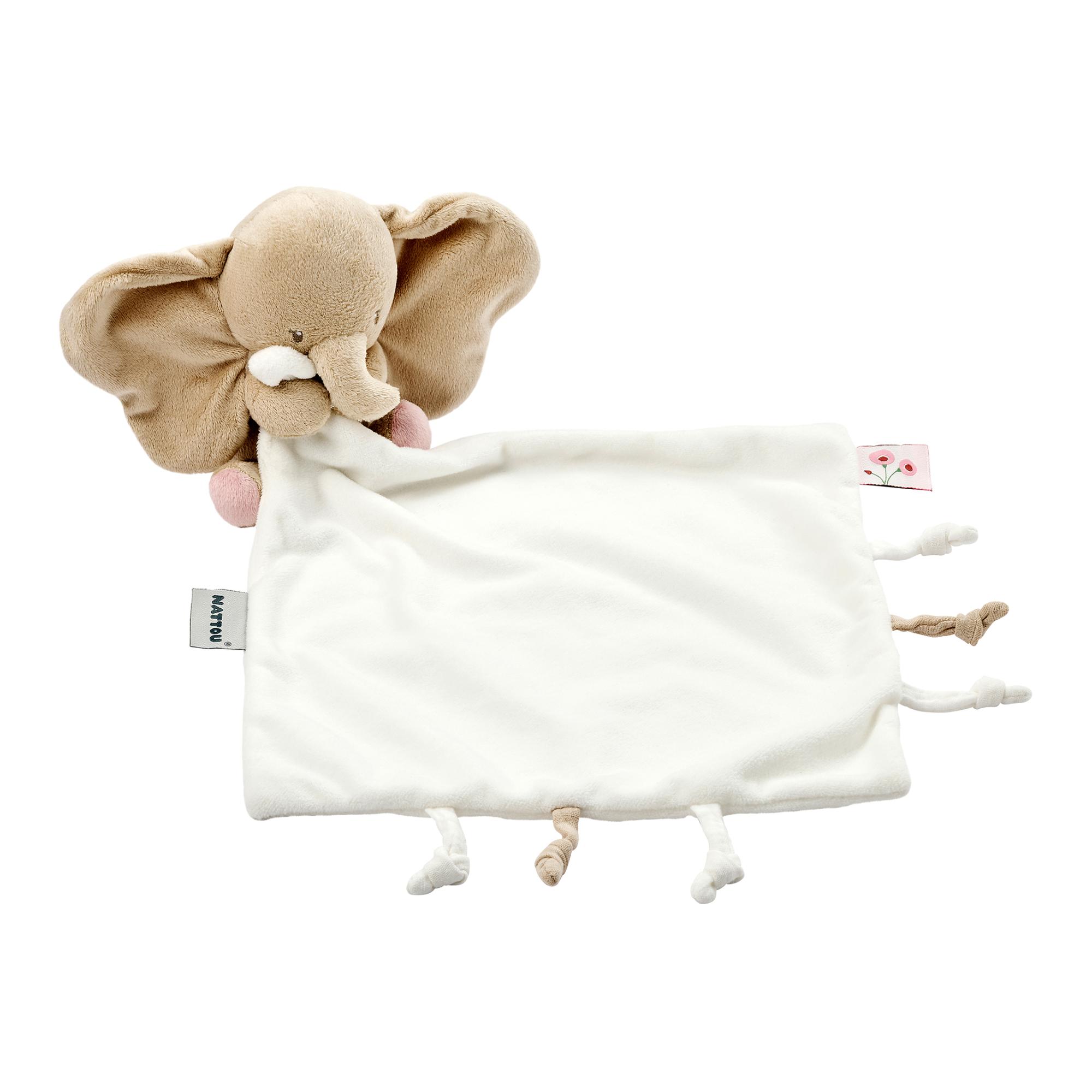 Nattou - Dou dou peluche Nattou elefante colección Fan Fan.