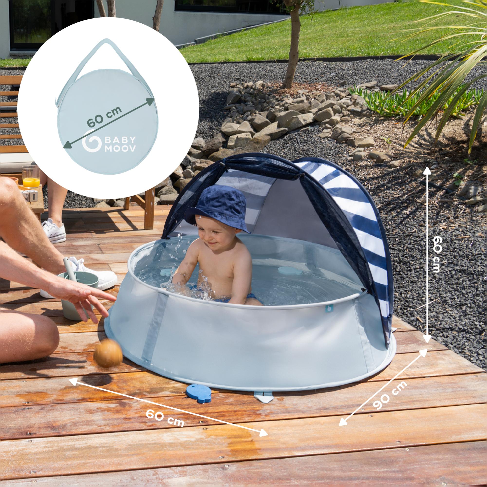 Tenda Anti UV Aquani 4 em 1 UPF 50+ Azul-8
