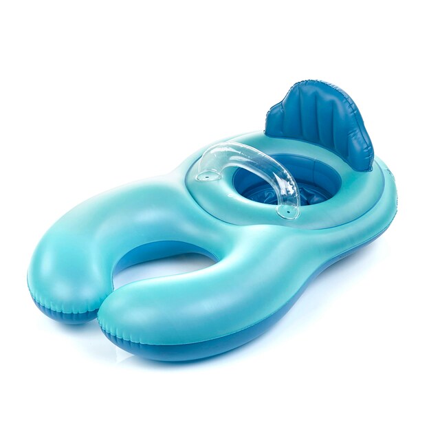 Flotador doble para un adulto y el bebé Jane Aquarel azul