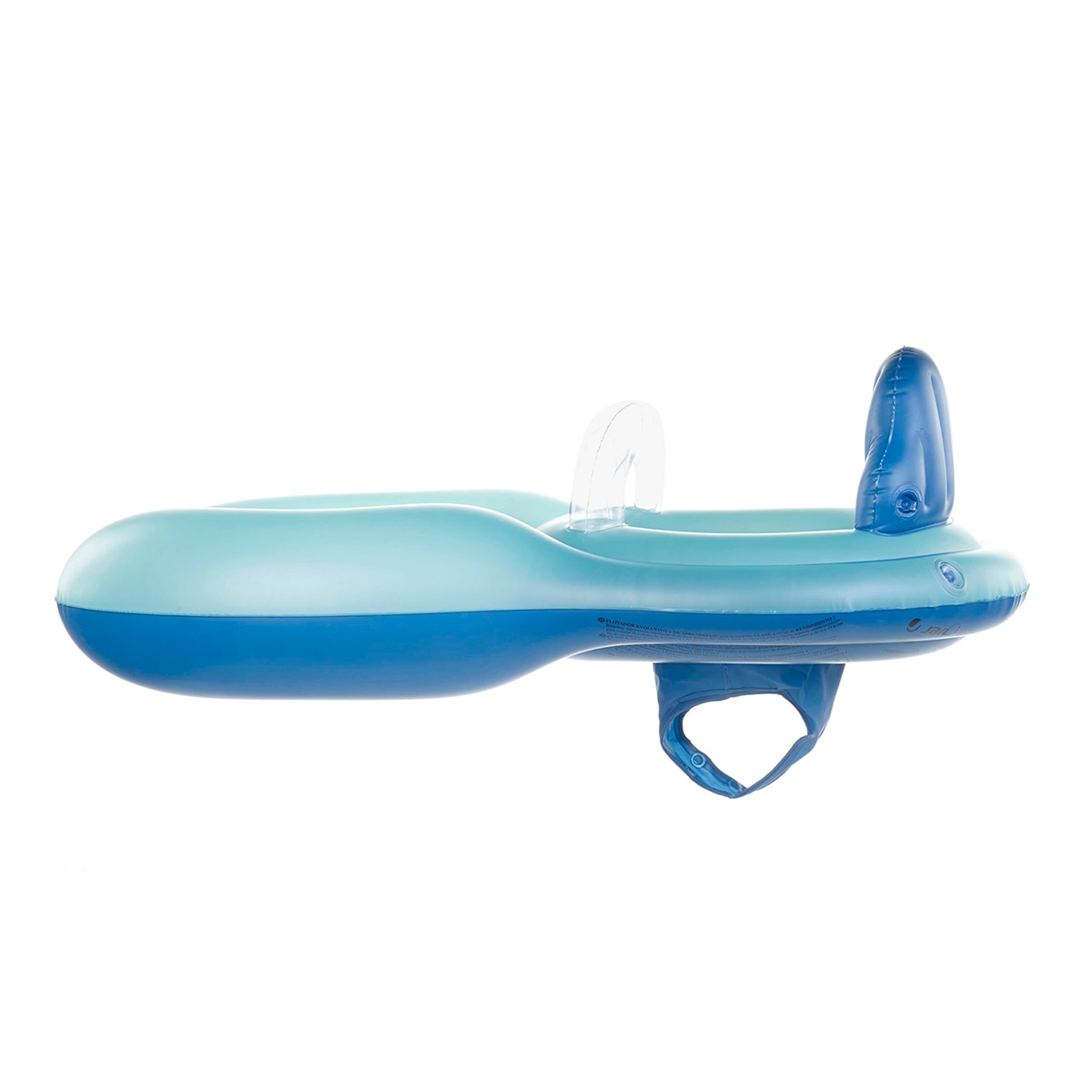 Insuflável Duplo para um Adulto e o Bebé Aquarel - Azul Azul-2