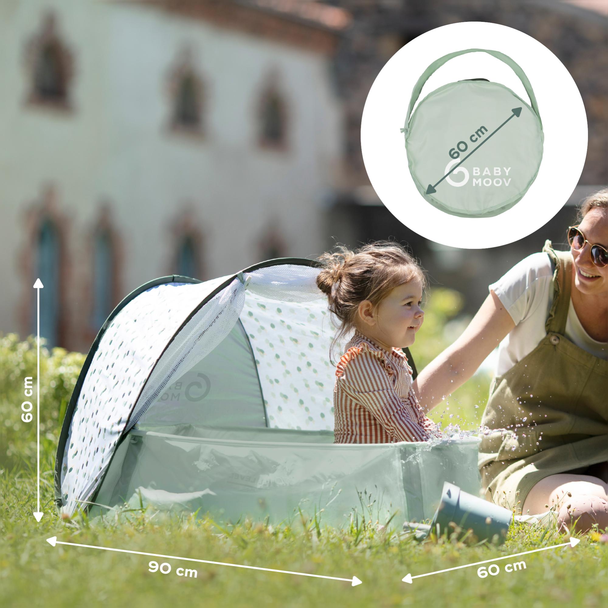 Tenda Anti UV Aquani 4 em 1 UPF 50+ Verde-8