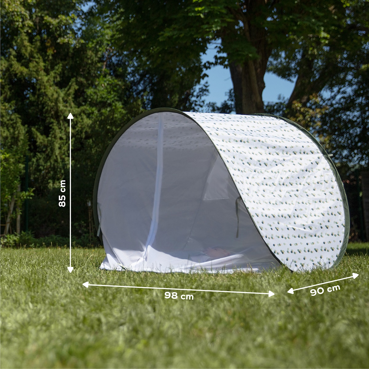 Tenda Anti-UV Jogos UPF 50+ Verde Laurel-7