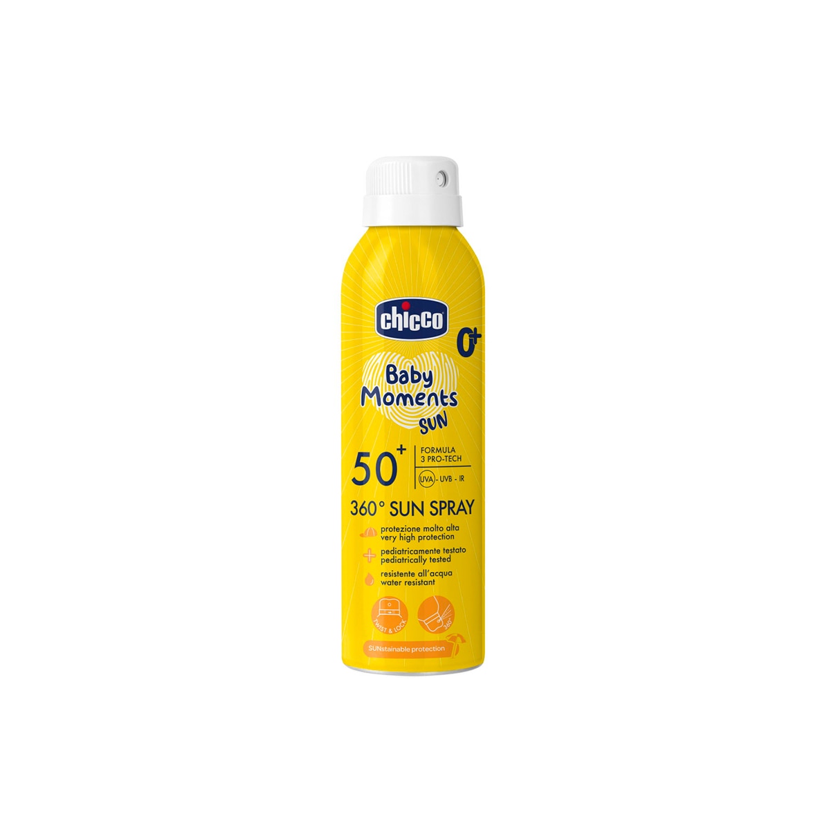Leche solar Sun Spray SPF 50+ Baby Moments 0 meses+ 150ml - Blanco Blanco-1