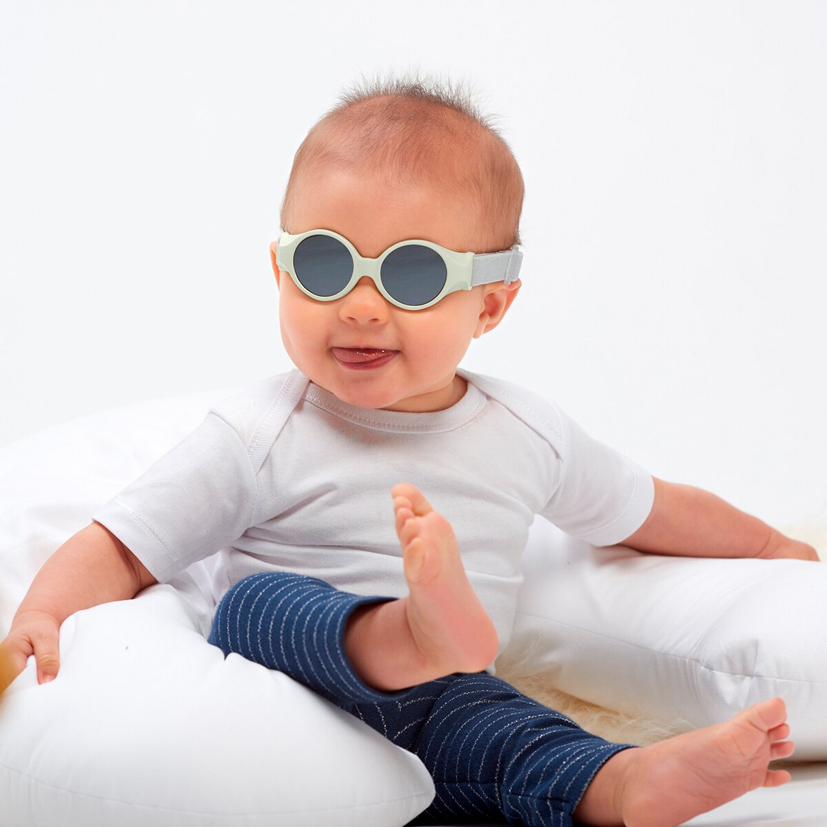 Gafas de sol Beaba con cinta 0-9 meses - Verde Agua Verde Agua-3