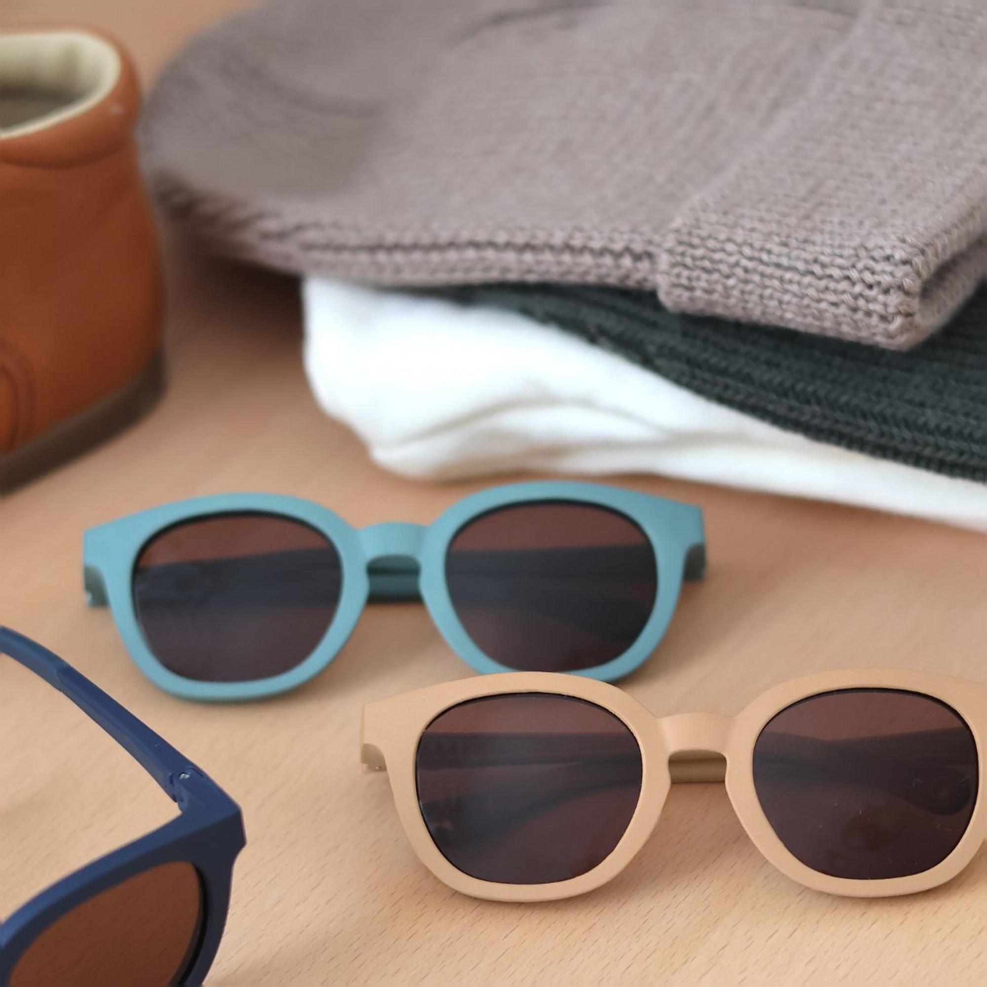 Óculos de Sol Square 9-24 Meses Amarelo-2