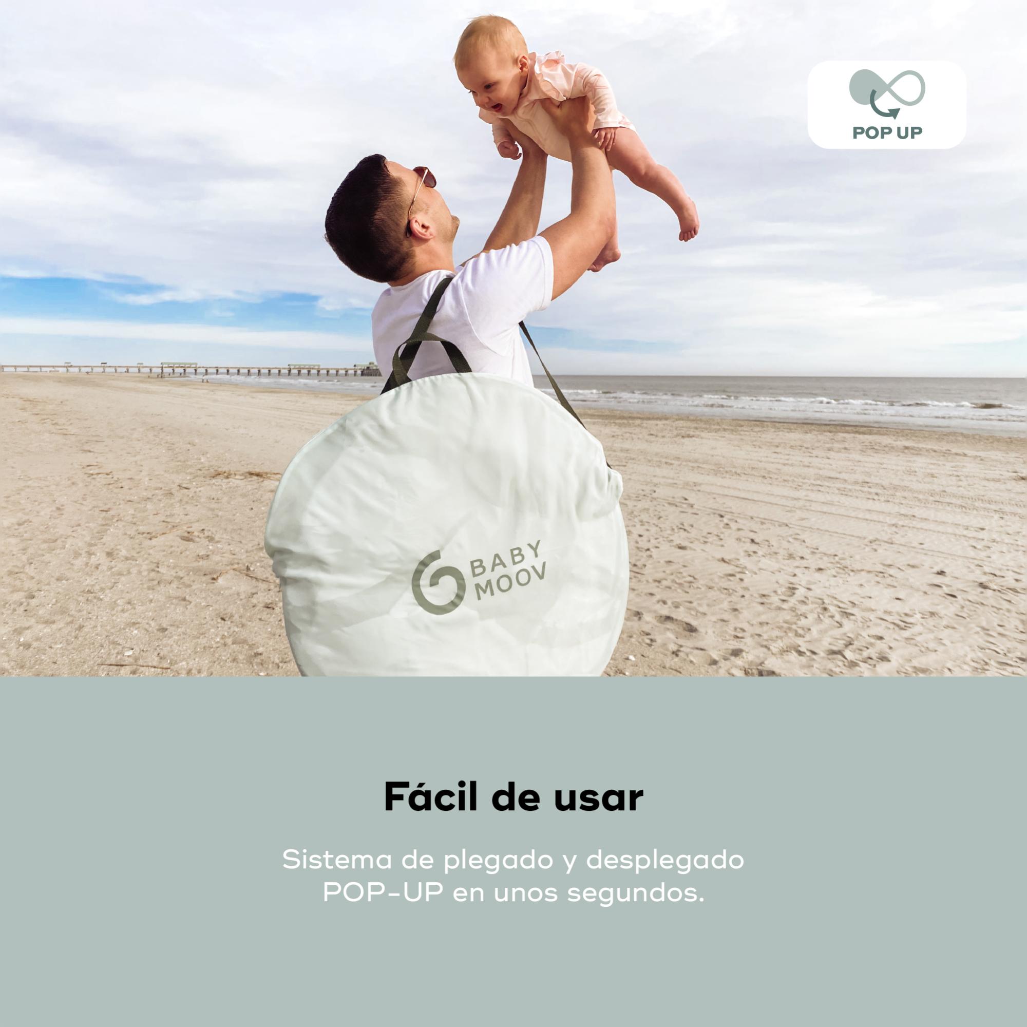 Tenda Anti-UV Evolutiva Moov&Protect Verde-antiquário-8