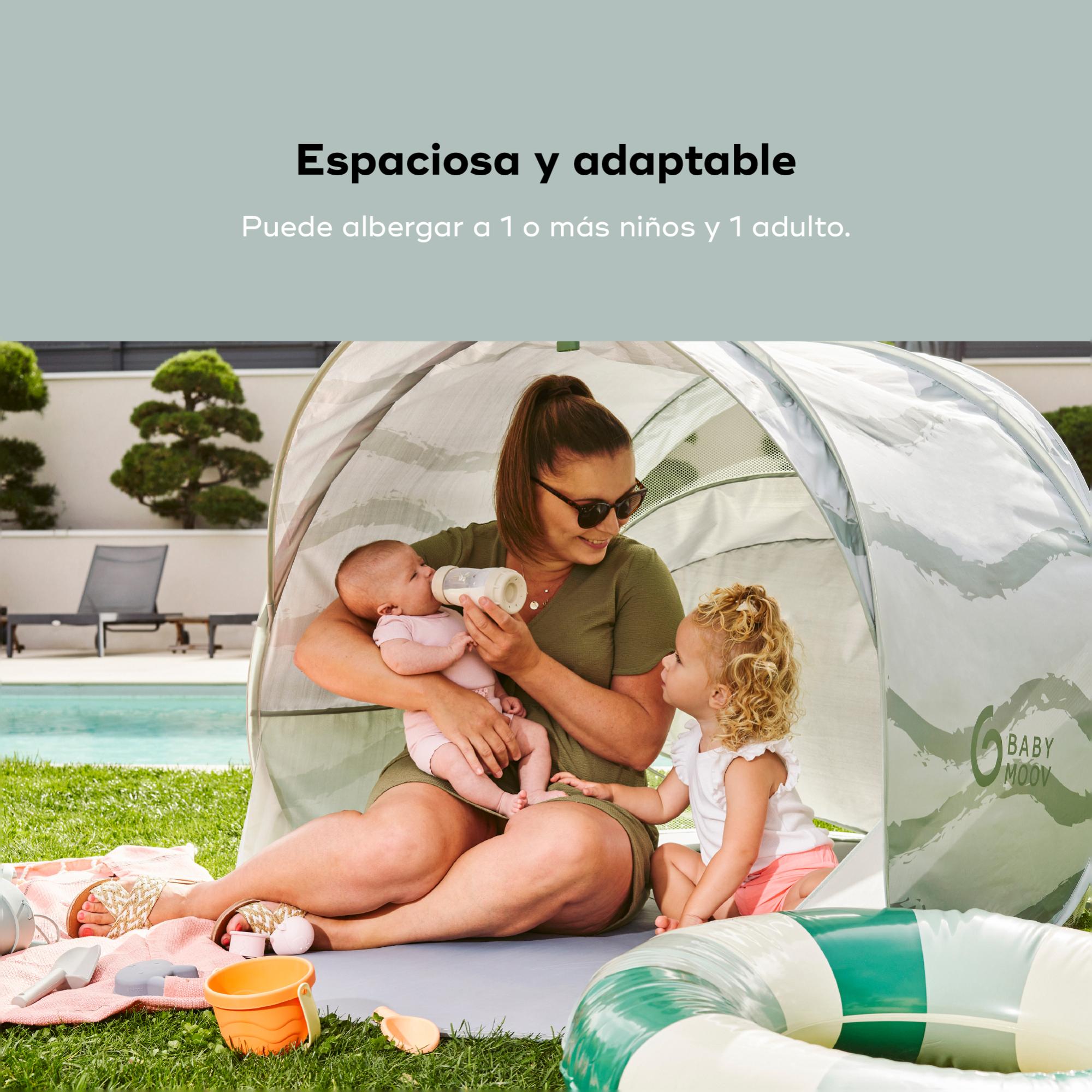 Tenda Anti-UV Evolutiva Moov&Protect Verde-antiquário-9