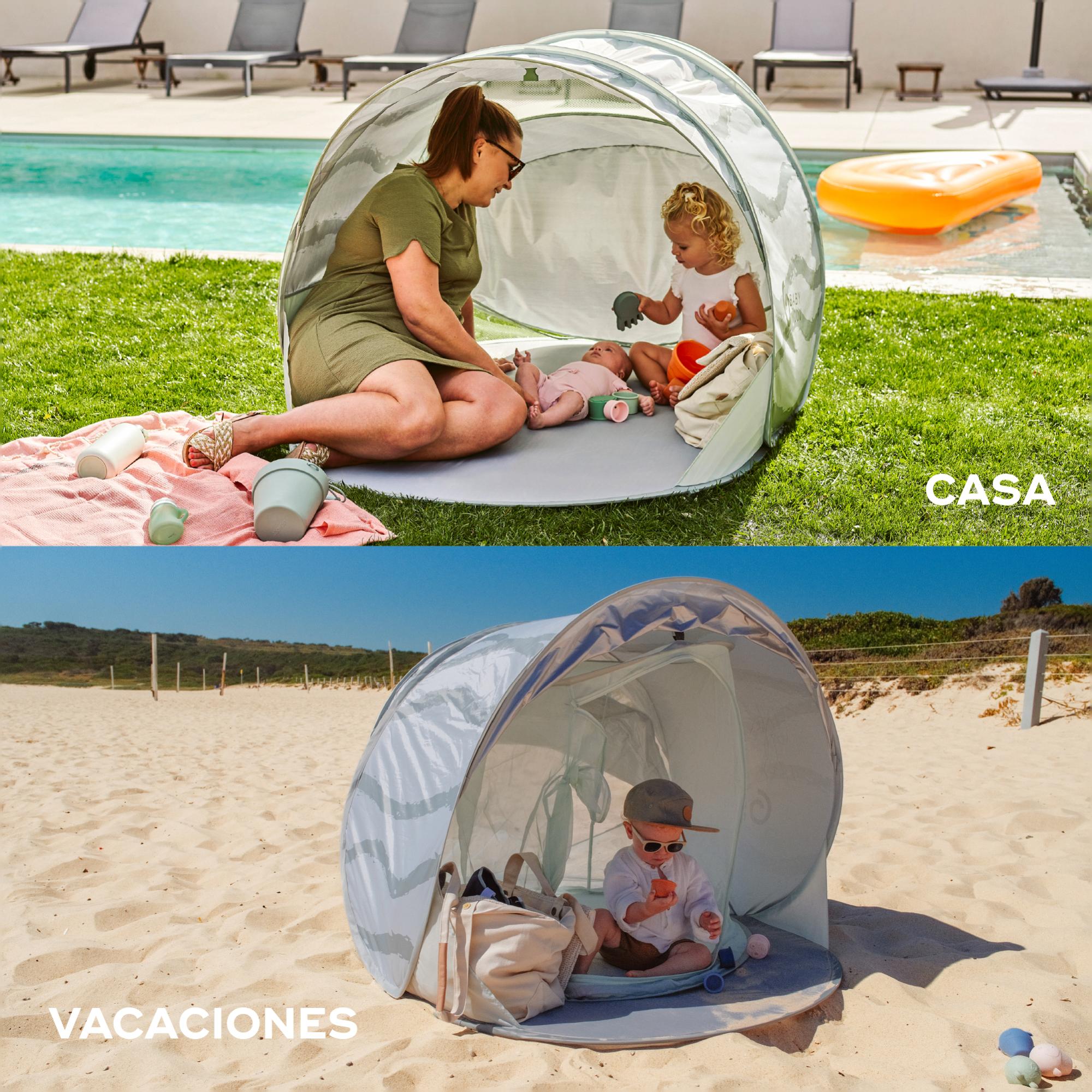 Tenda Anti-UV Evolutiva Moov&Protect Verde-antiquário-10