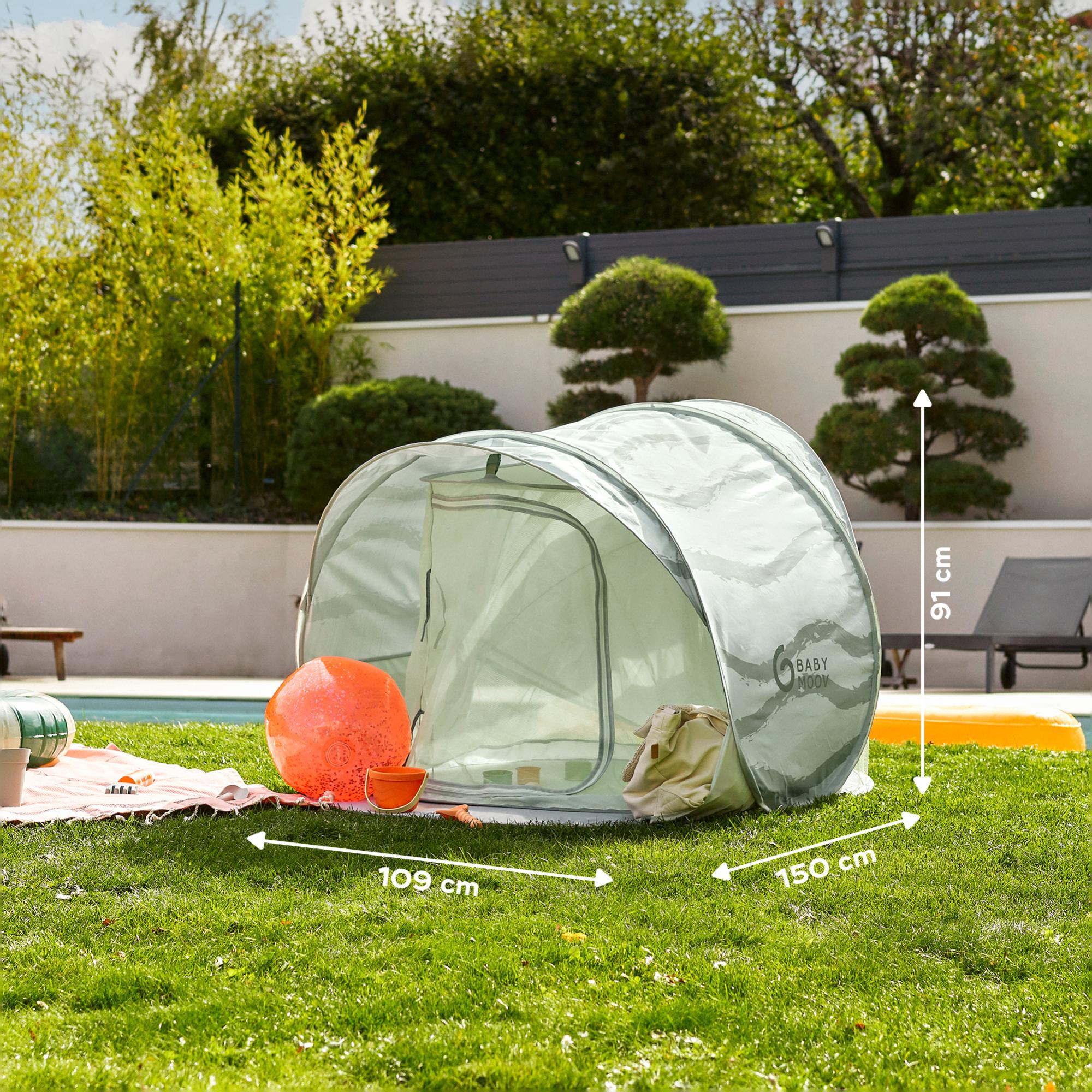 Tenda Anti-UV Evolutiva Moov&Protect Verde-antiquário-12