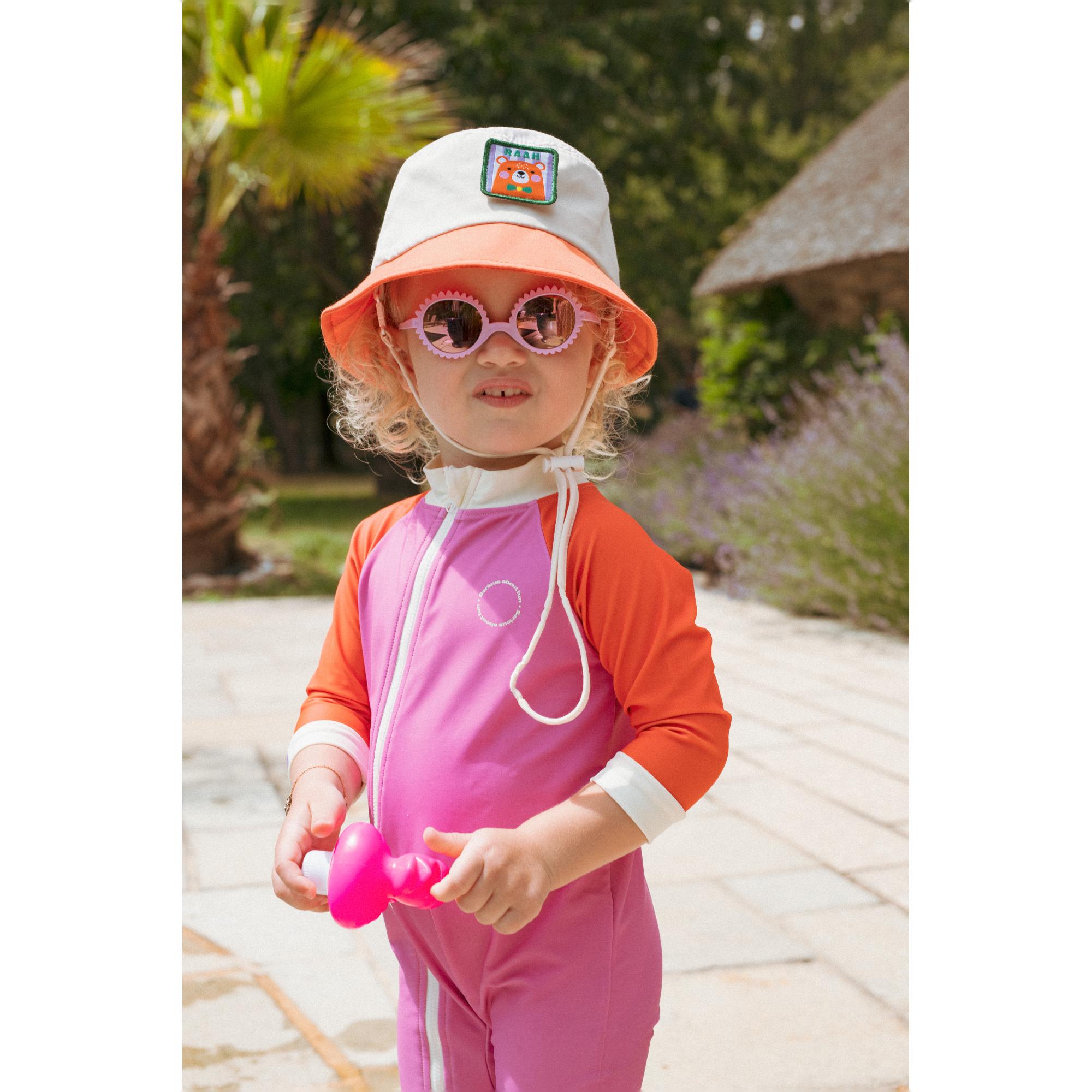 Gafas de Sol KI ET LA flor 12-24 meses - Rosa pálido Rosa pálido-11