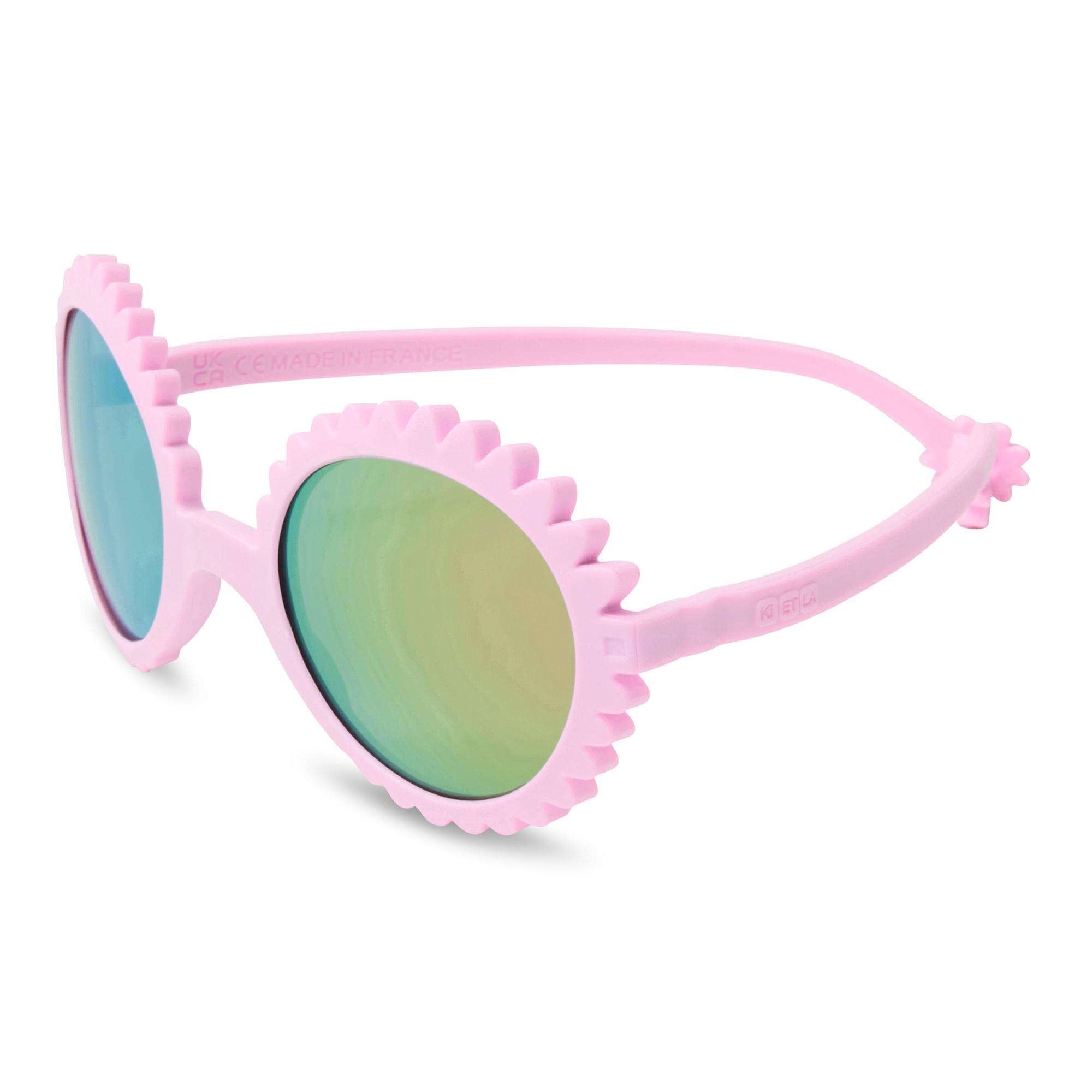 Gafas de Sol KI ET LA flor 2-4 años - Rosa pálido Rosa pálido-2