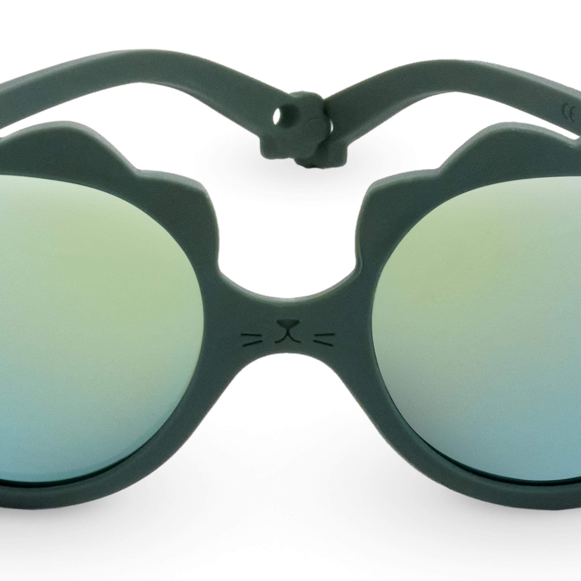 Gafas de Sol KI ET LA leon 2-4 años - Verde oscuro Verde oscuro-3