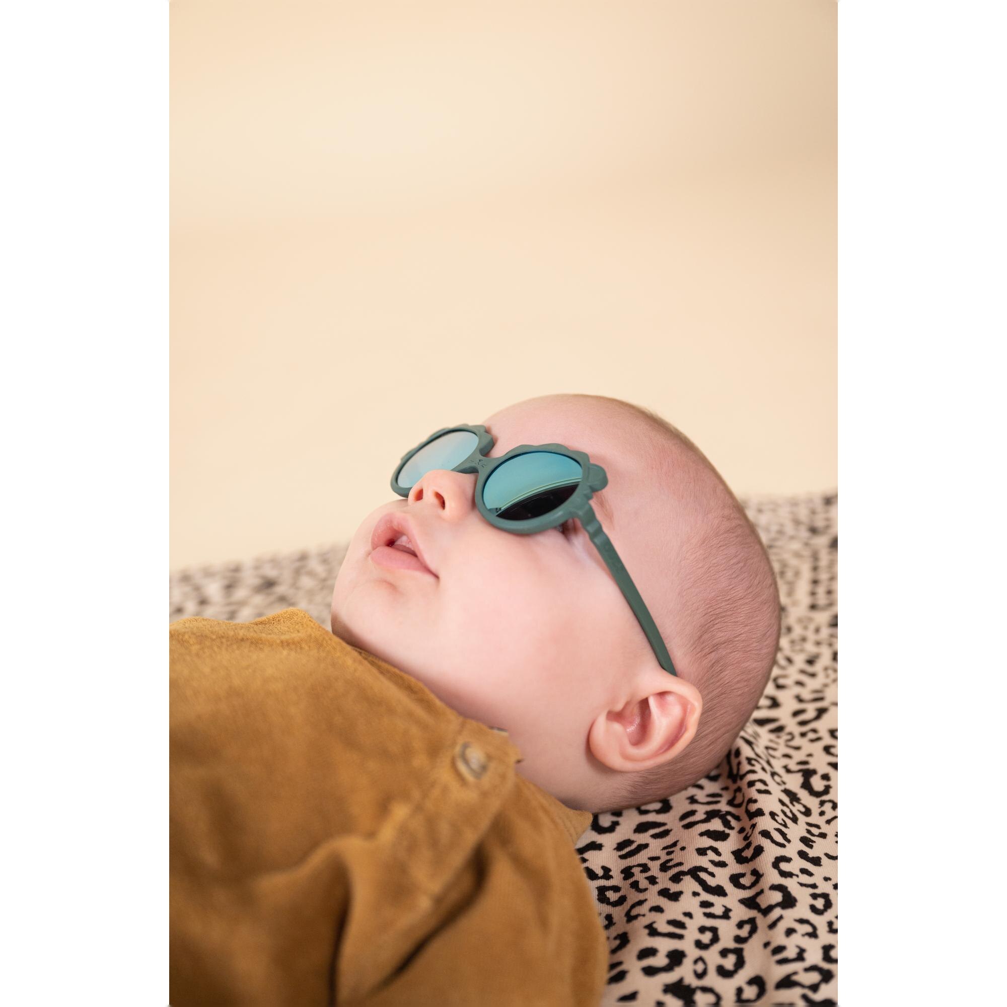Gafas de Sol KI ET LA leon 2-4 años - Verde oscuro Verde oscuro-11