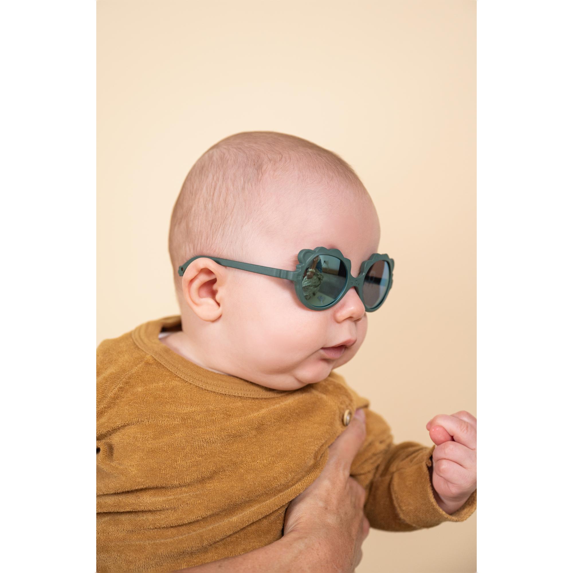 Gafas de Sol KI ET LA leon 2-4 años - Verde oscuro Verde oscuro-12