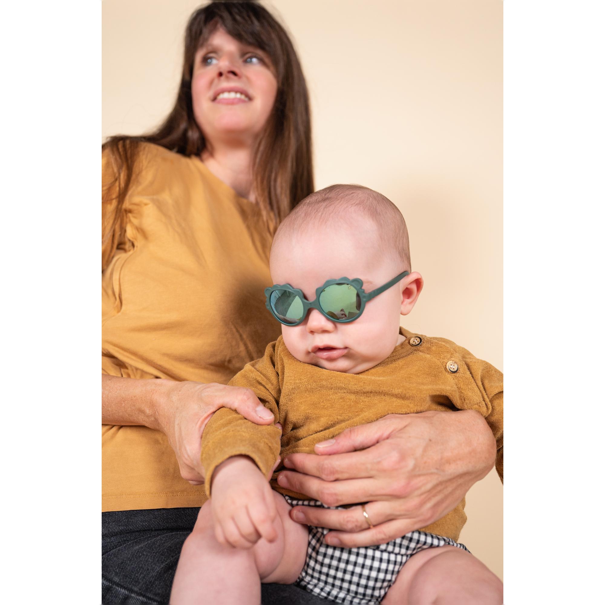 Gafas de Sol KI ET LA leon 2-4 años - Verde oscuro Verde oscuro-13