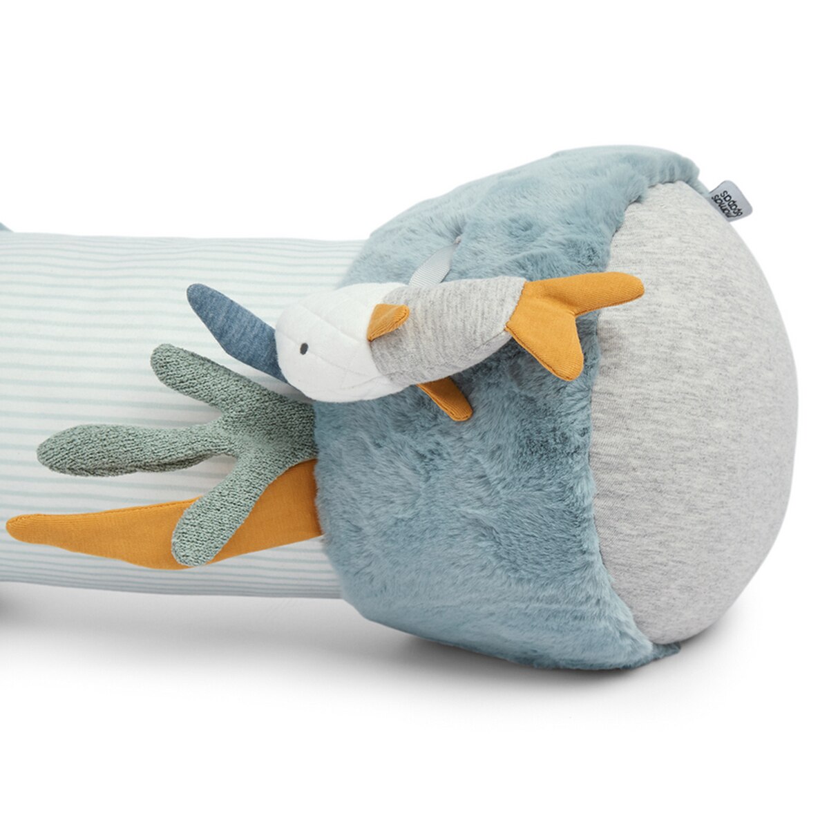 Cojín posicionador Mamas&Papas para ayuda al gateo Azul-3