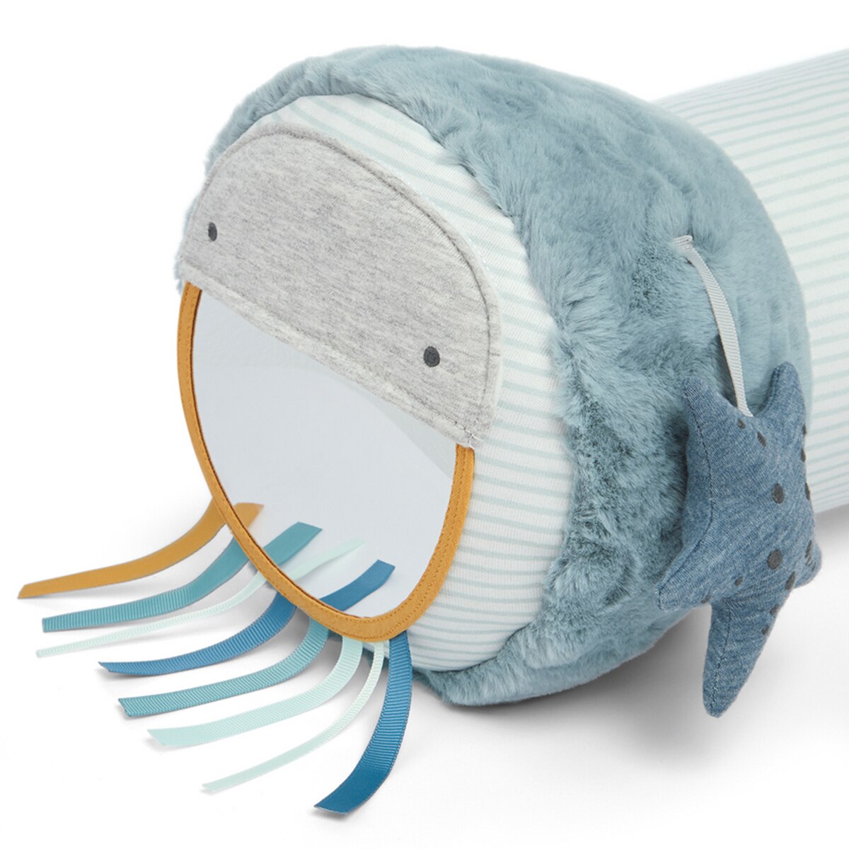 Cojín posicionador Mamas&Papas para ayuda al gateo Azul-8