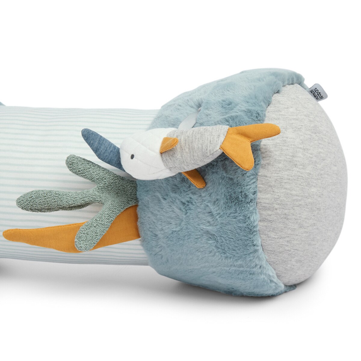 Cojín posicionador Mamas&Papas para ayuda al gateo Azul-9