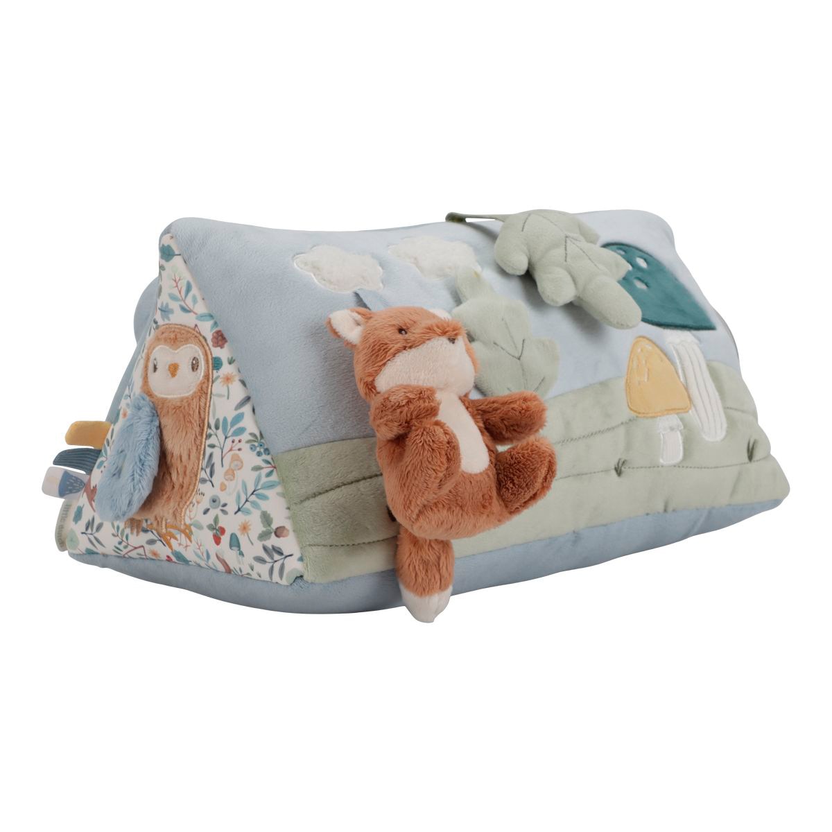 LITTLE DUTCH – Cojín posicionador de actividades Little Dutch triangular.