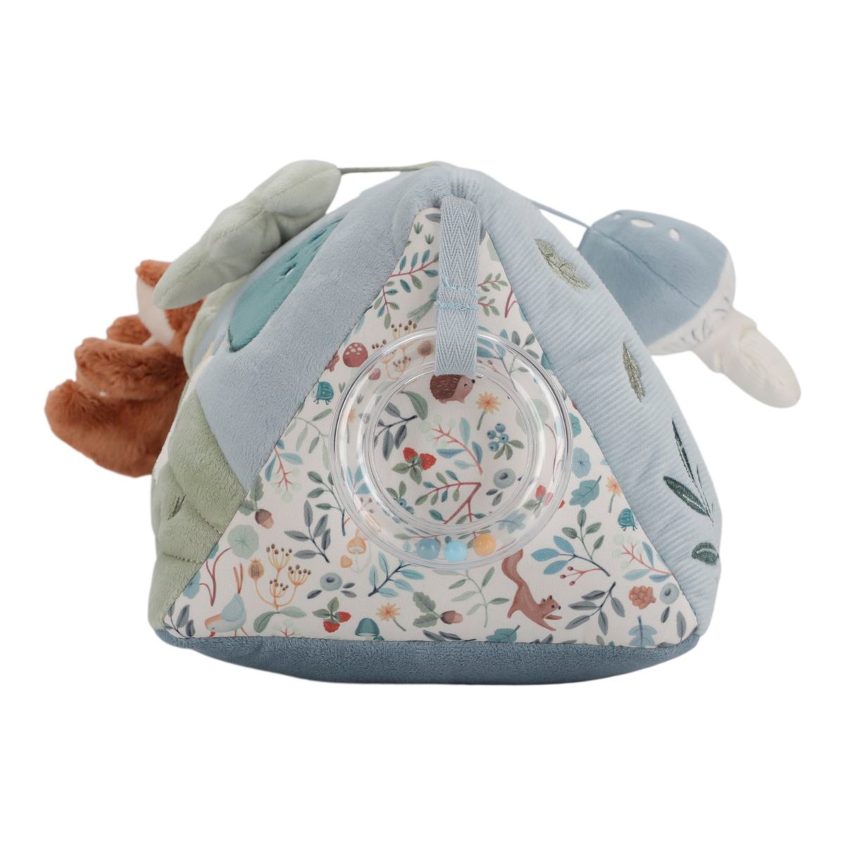 Almofada posicionadora de atividades Little Dutch triangular Azul-claro-6
